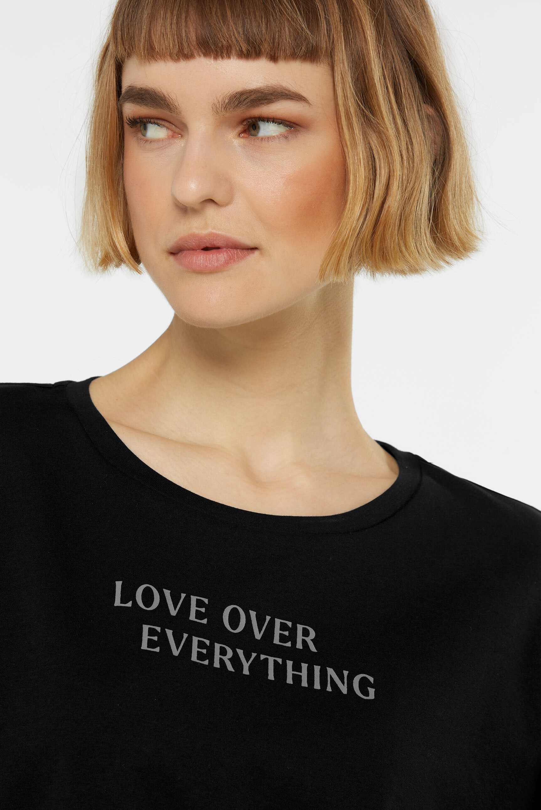 Thumbnail - SENSES.THE LABEL Rundhalsshirt, aus Baumwolle