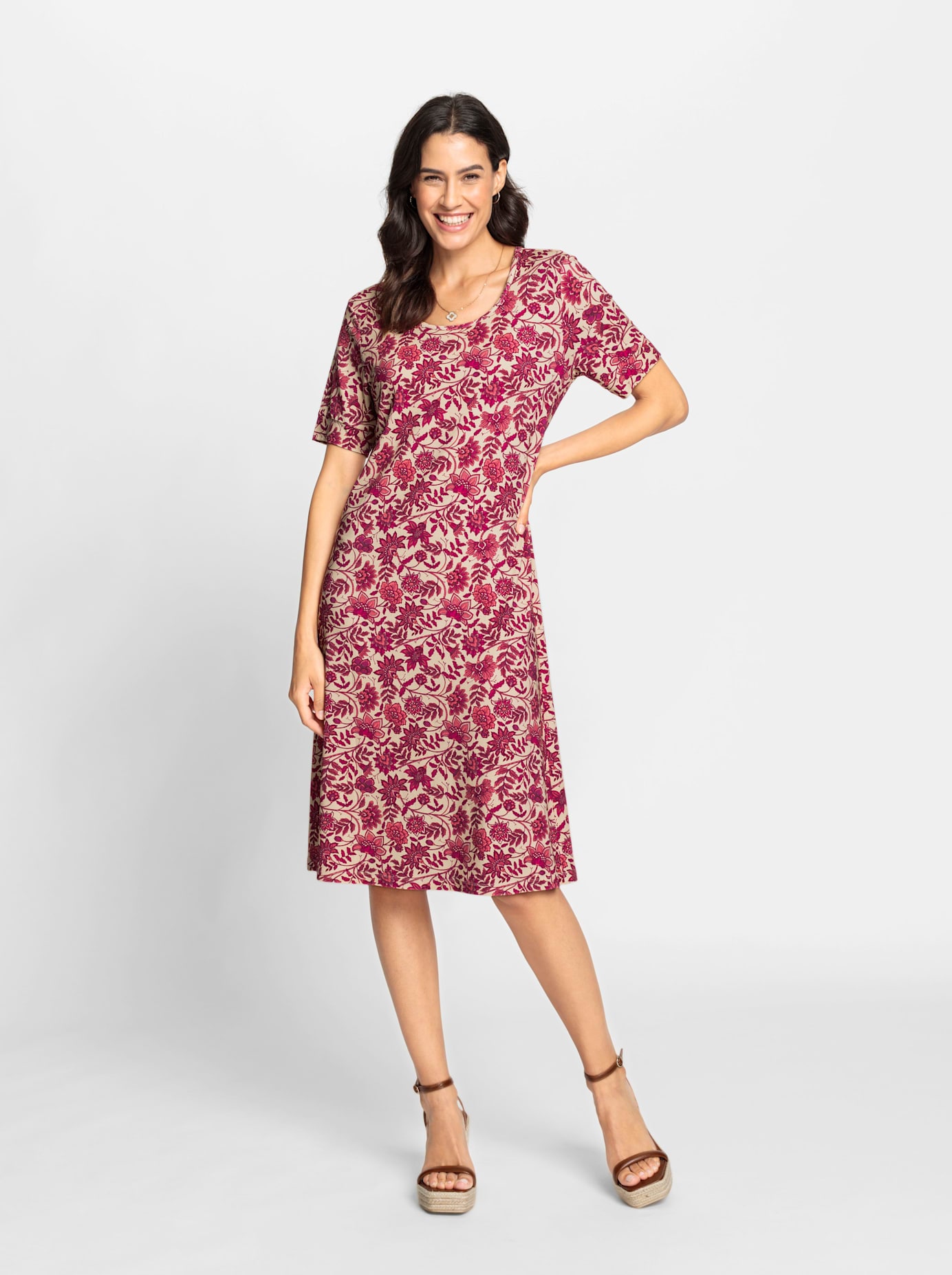 Inspirationen Jerseykleid »Jersey-Kleid«