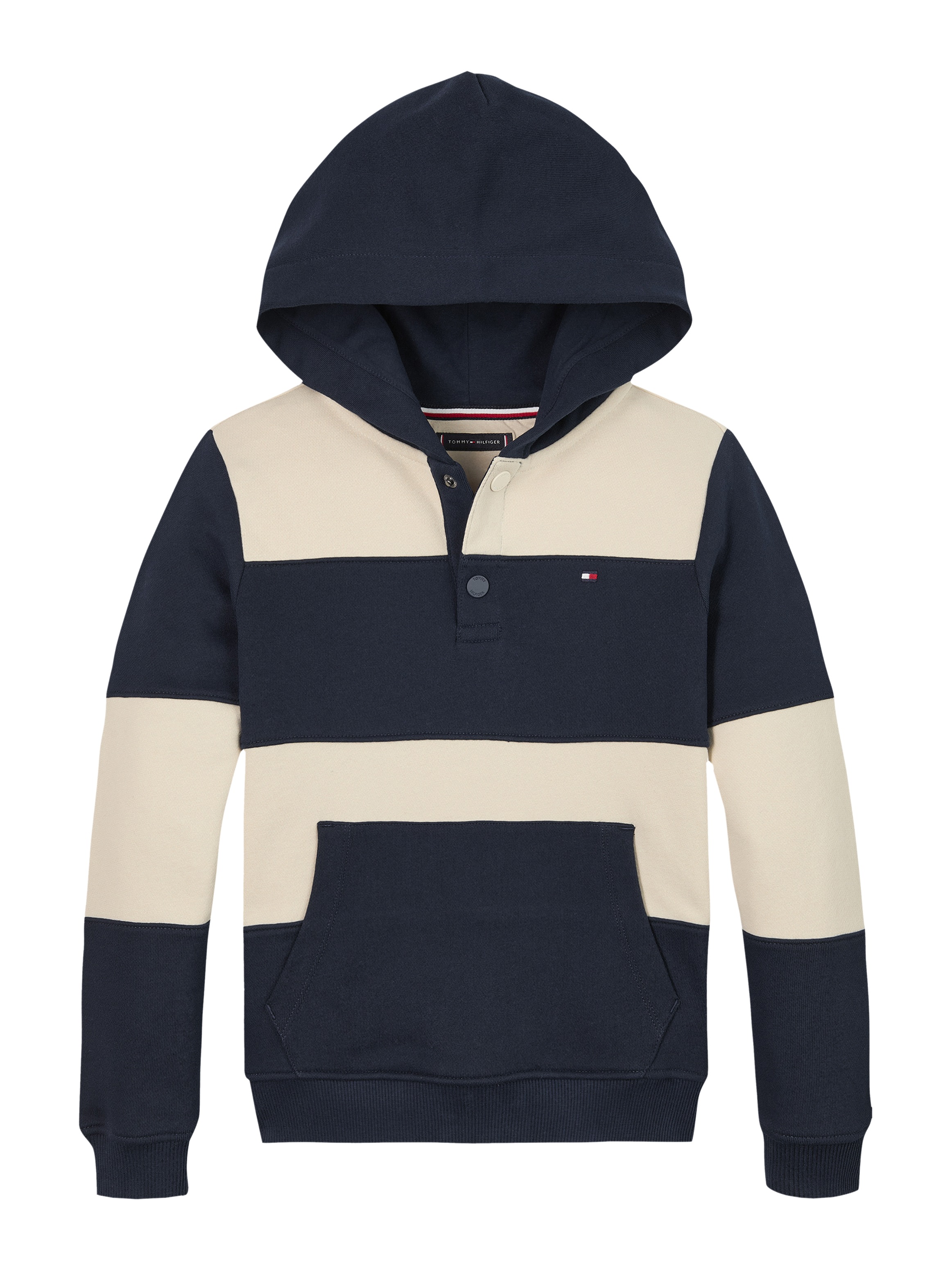 Tommy Hilfiger Kapuzensweatshirt »STRIPED REG HOODIE«, im Streifendesign