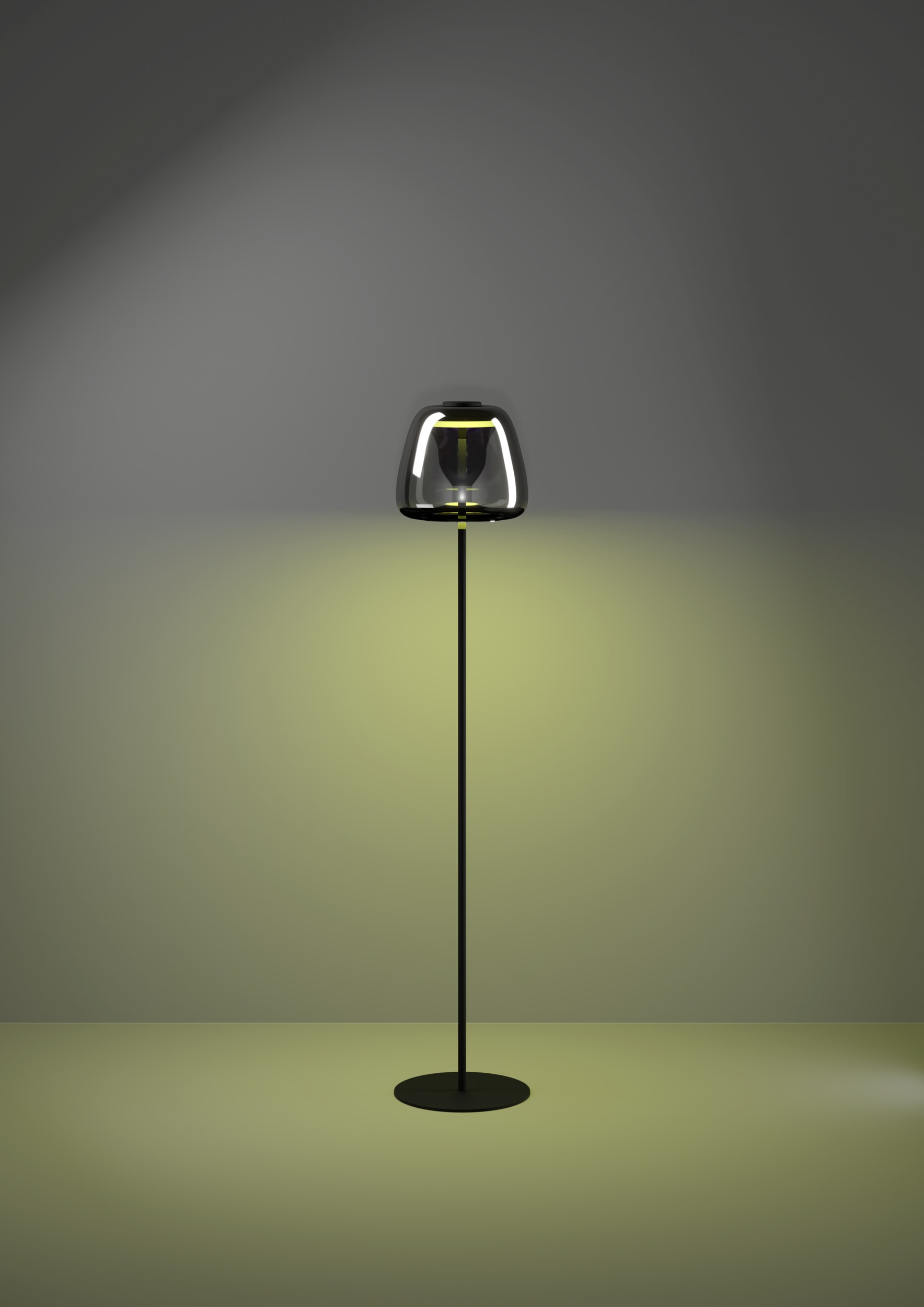 EGLO Stehlampe »ALFERO-Z Stehlampe - Stahl - LED - 15,5W - IP20« LED-Modul 1 Stk. Kaltweiß | Neutralweiß | Warmweiß Standleuchte, Leselampe, Wohzimmer, Schlafzimmer, H139,5 x Ø27,5 cm