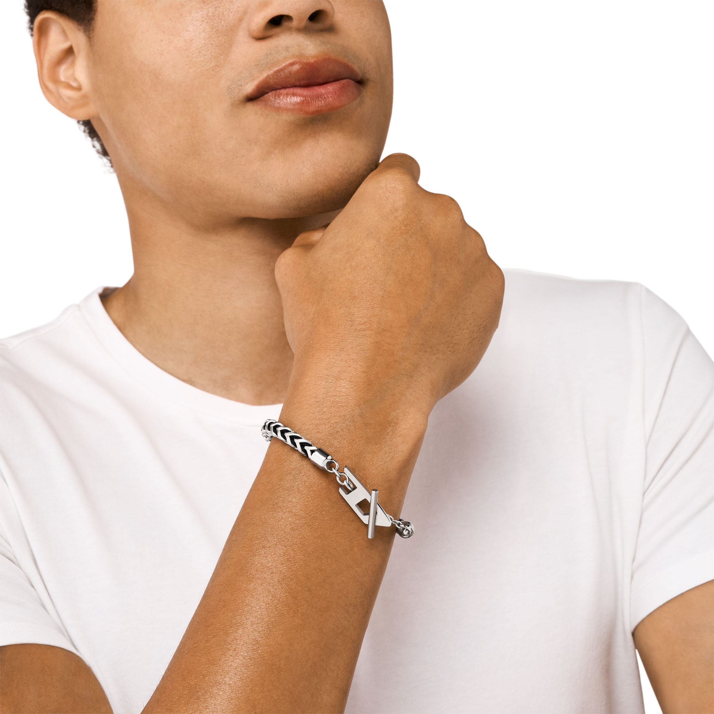 Diesel Armband »Schmuck Geschenk Edelstahl Armschmuck Armkette CHAIN, DX1540040«