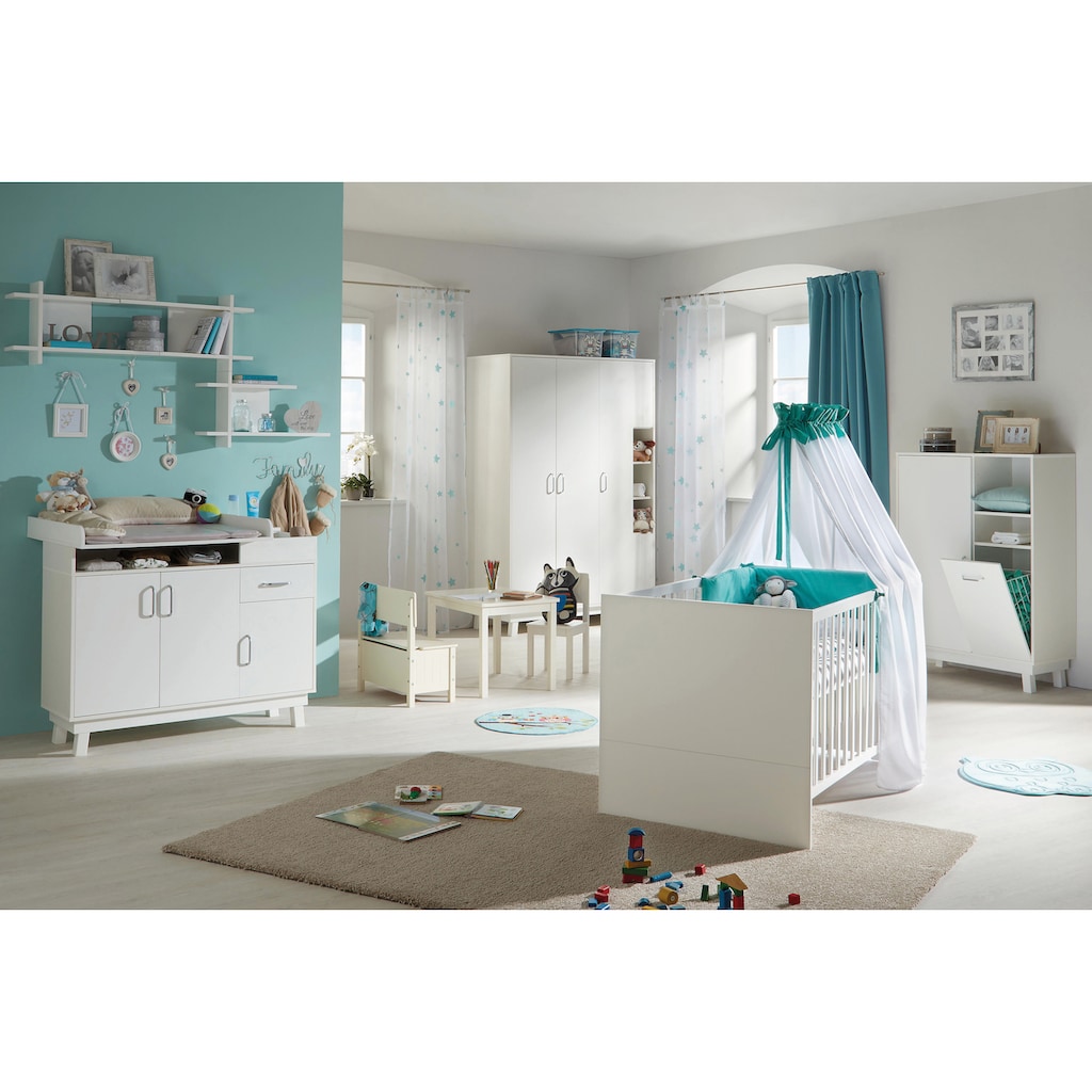 roba® Babybett »Nordic, weiß«, Made in Europe