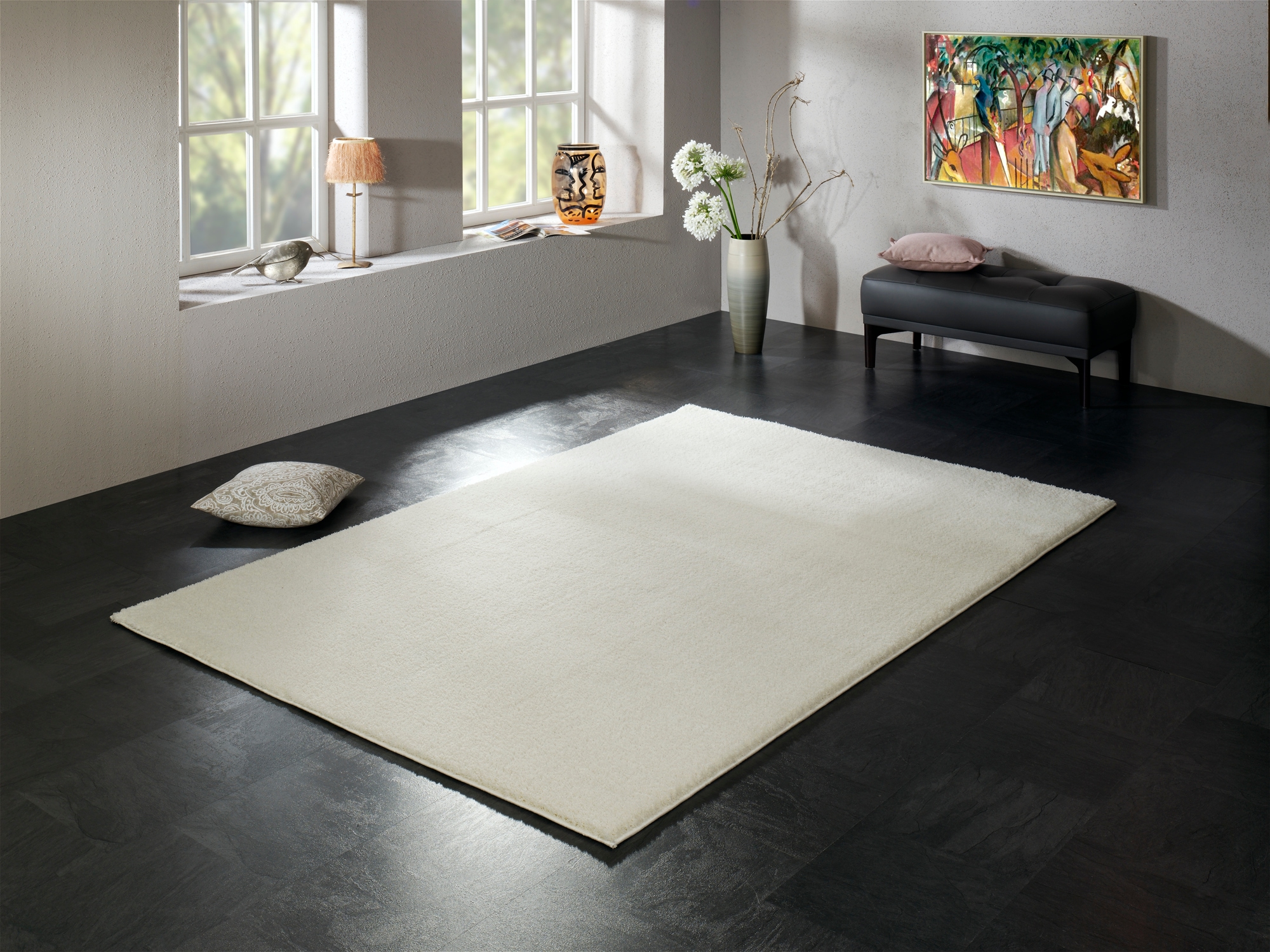 OCI DIE TEPPICHMARKE Hochflor-Teppich »Soft Dream, auch als Läufer erhältlich«, rechteckig, 30 mm Höhe, besonders weich durch Microfaser, Wohnzimmer