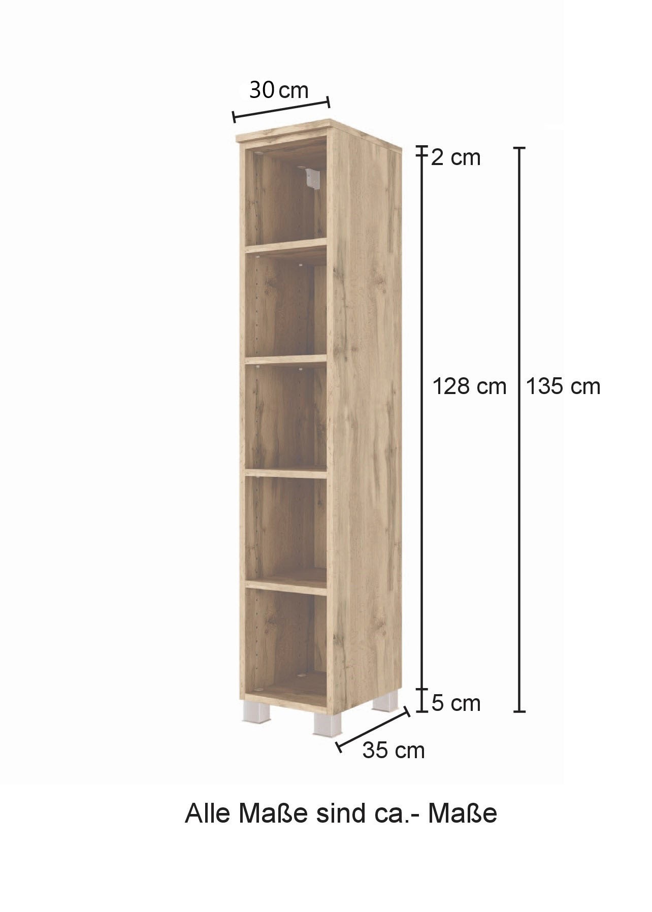 HELD MÖBEL Midischrank