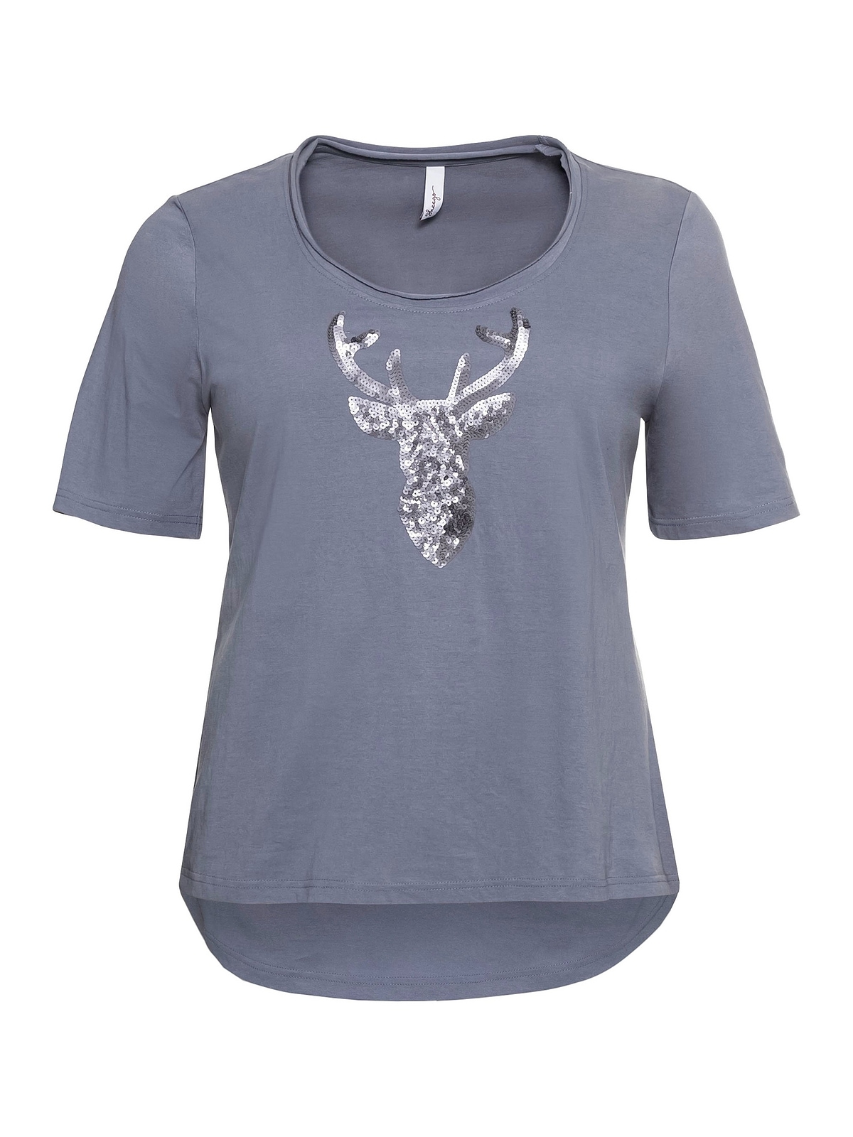 Sheego T-Shirt »Große Größen«, im Trachtenlook, mit Pailletten für  bestellen | BAUR