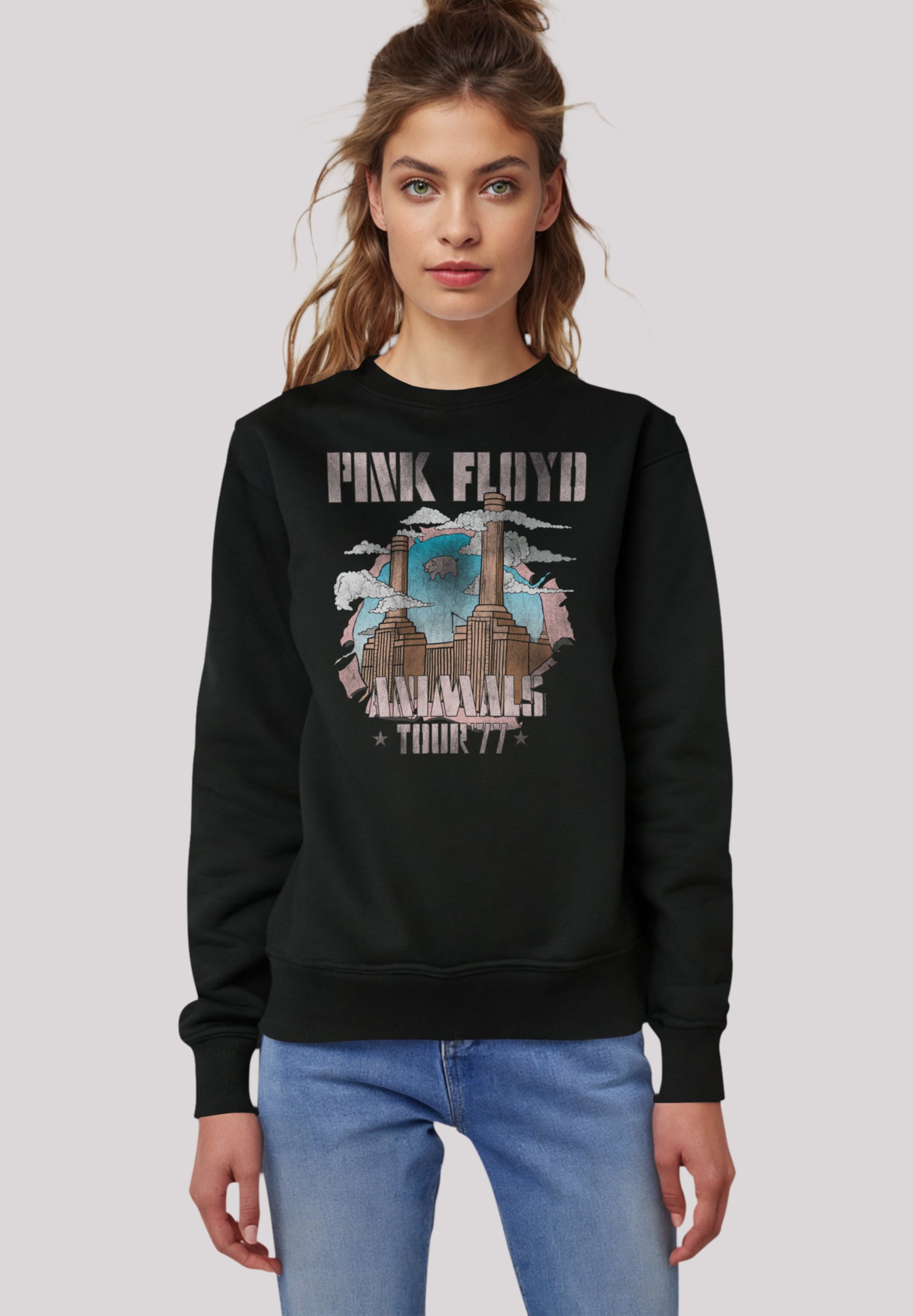 Sweatshirt »Pink Floyd Animal Factory«, Premium Qualität