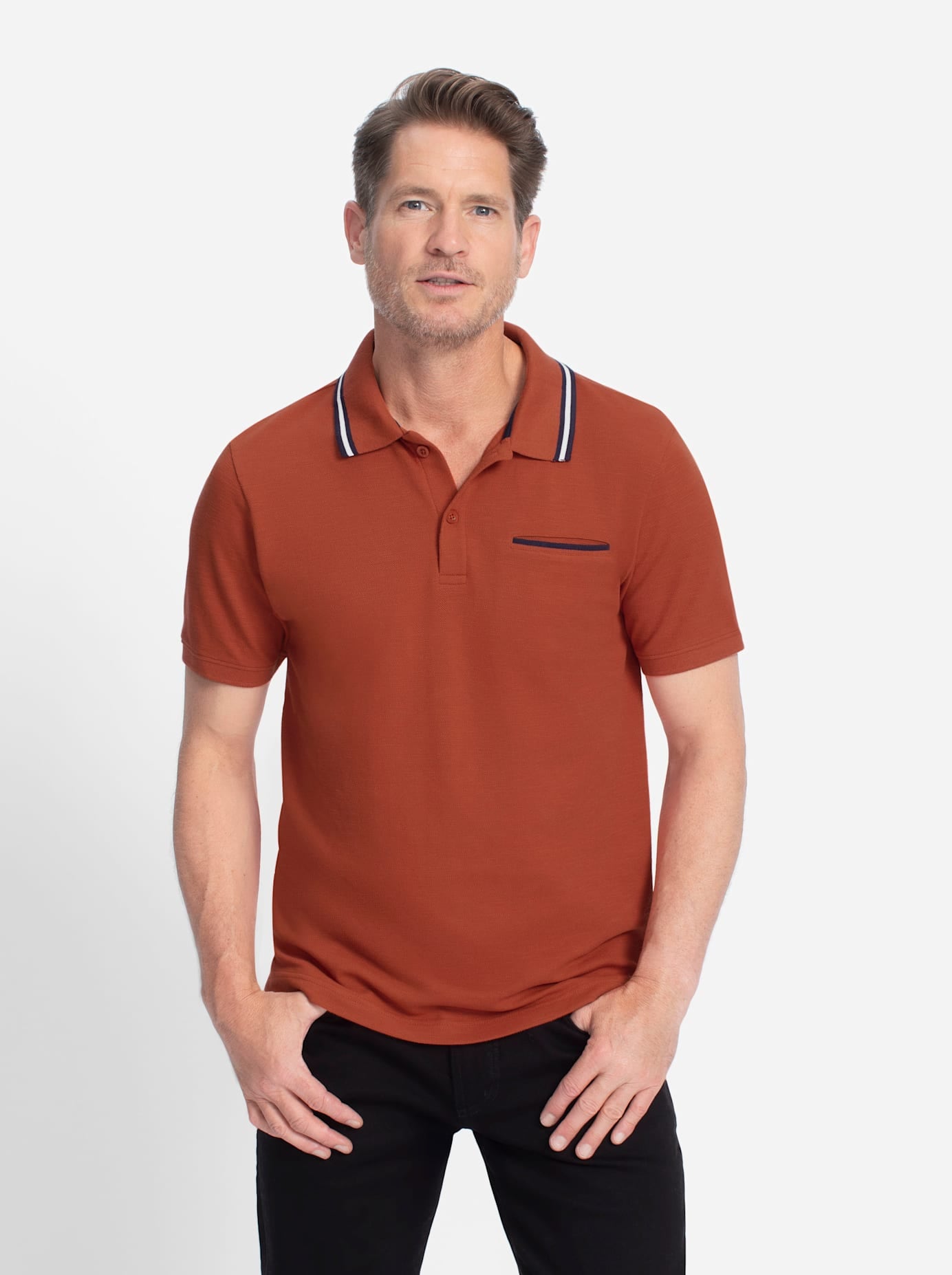 Catamaran Kurzarmshirt "Kurzarm-Poloshirt" 1 Stk. tlg. günstig online kaufen