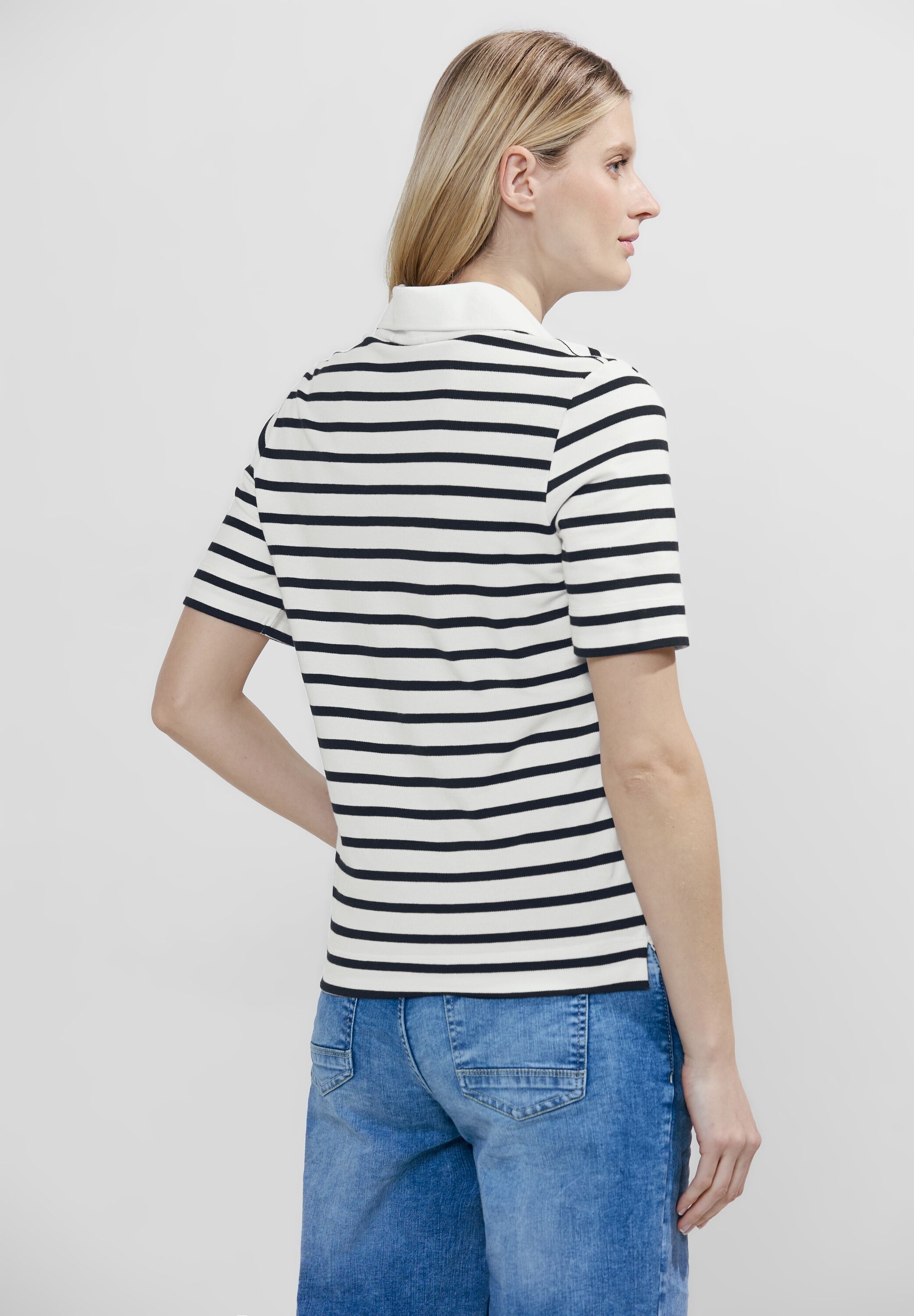 Cecil Poloshirt, im Streifen-Design