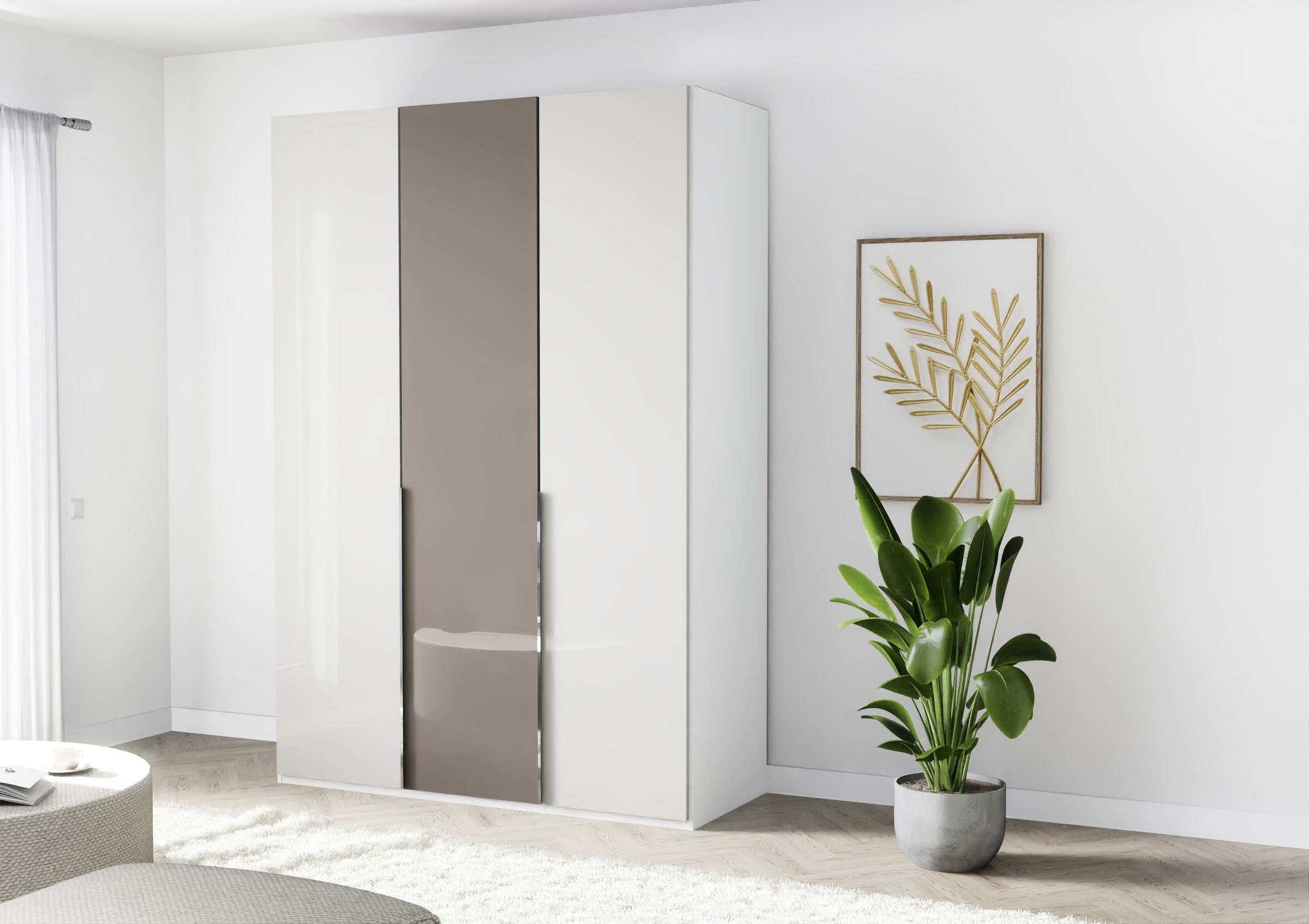 Musterring Drehtürenschrank "San Diego, Kleiderschrank, Schrank, Garderobe, günstig online kaufen