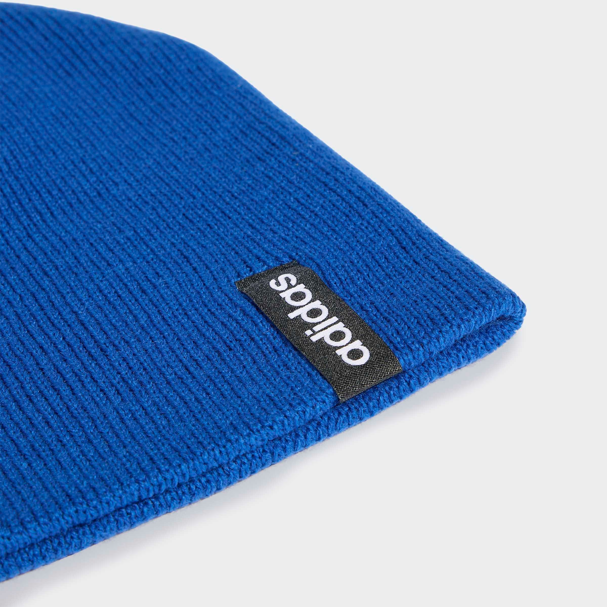 adidas Sportswear Beanie »LINEAR KIDS BEANIE« für Kinder, leichtes Design, glatt gestrickte Oberfläche