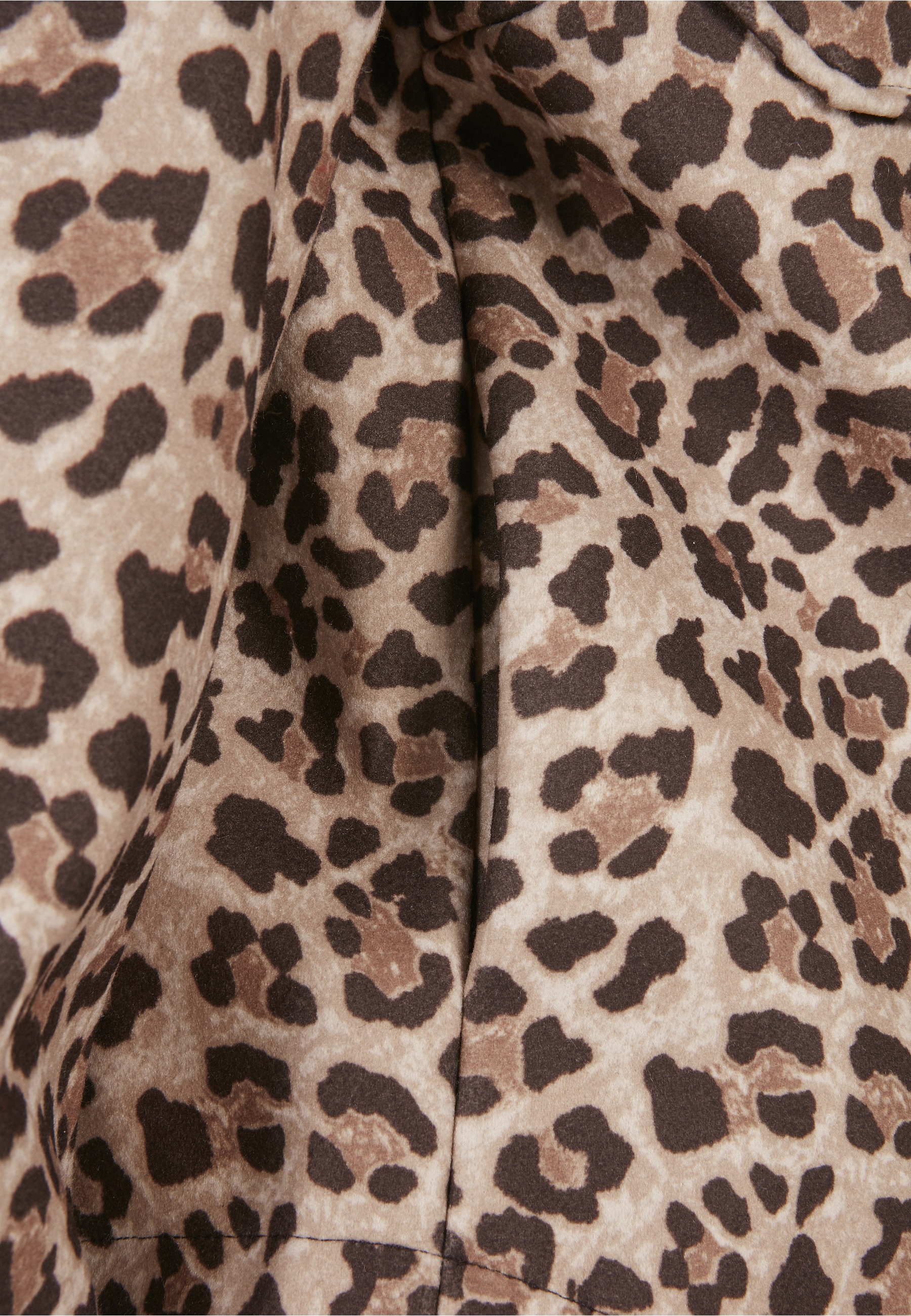 URBAN CLASSICS Langmantel »Urban Classics Damen Ladies AOP Overshirt«