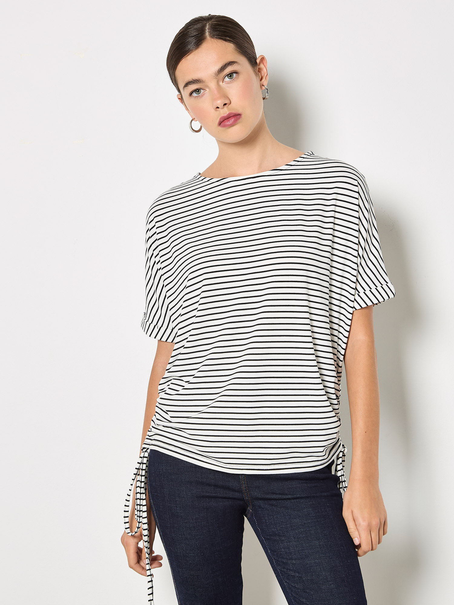 Apricot T-Shirt "Jersey-Streifen-T-Shirt"