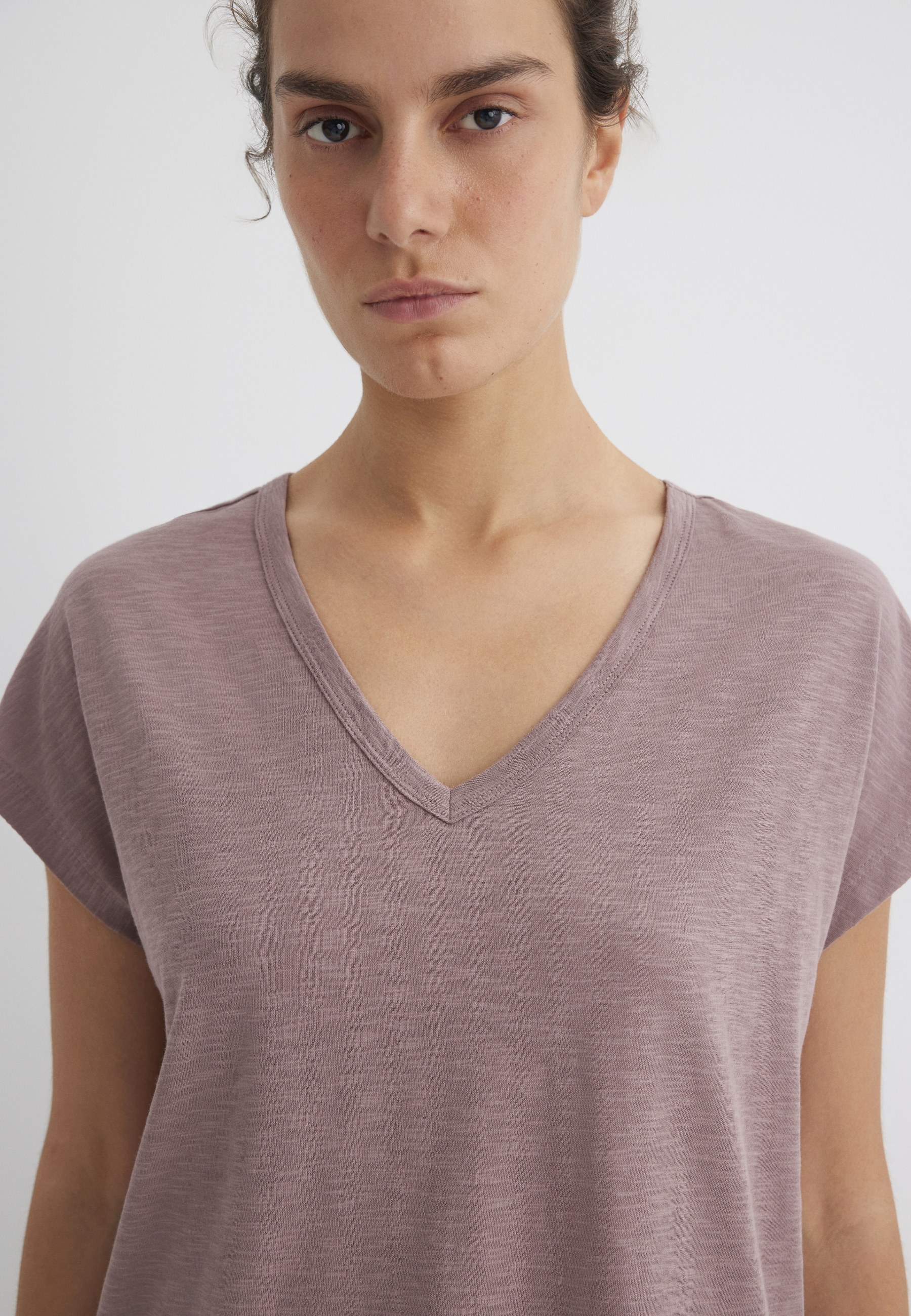 Mavi T-Shirt »SHORT SLEEVE BASIC«, T-Shirt V-Neck