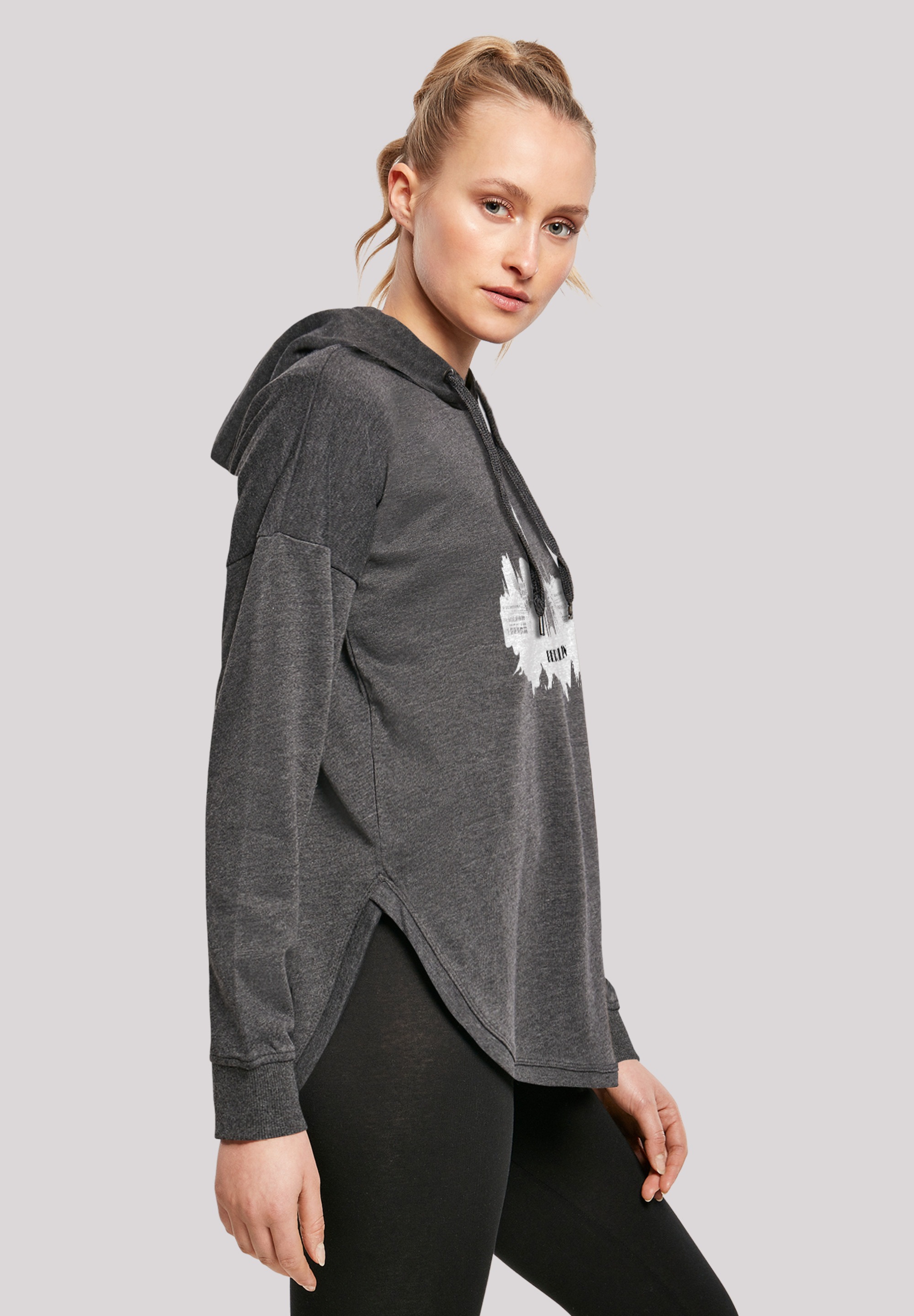 F4NT4STIC Kapuzenpullover »Cities Collection - Berlin skyline«, Print