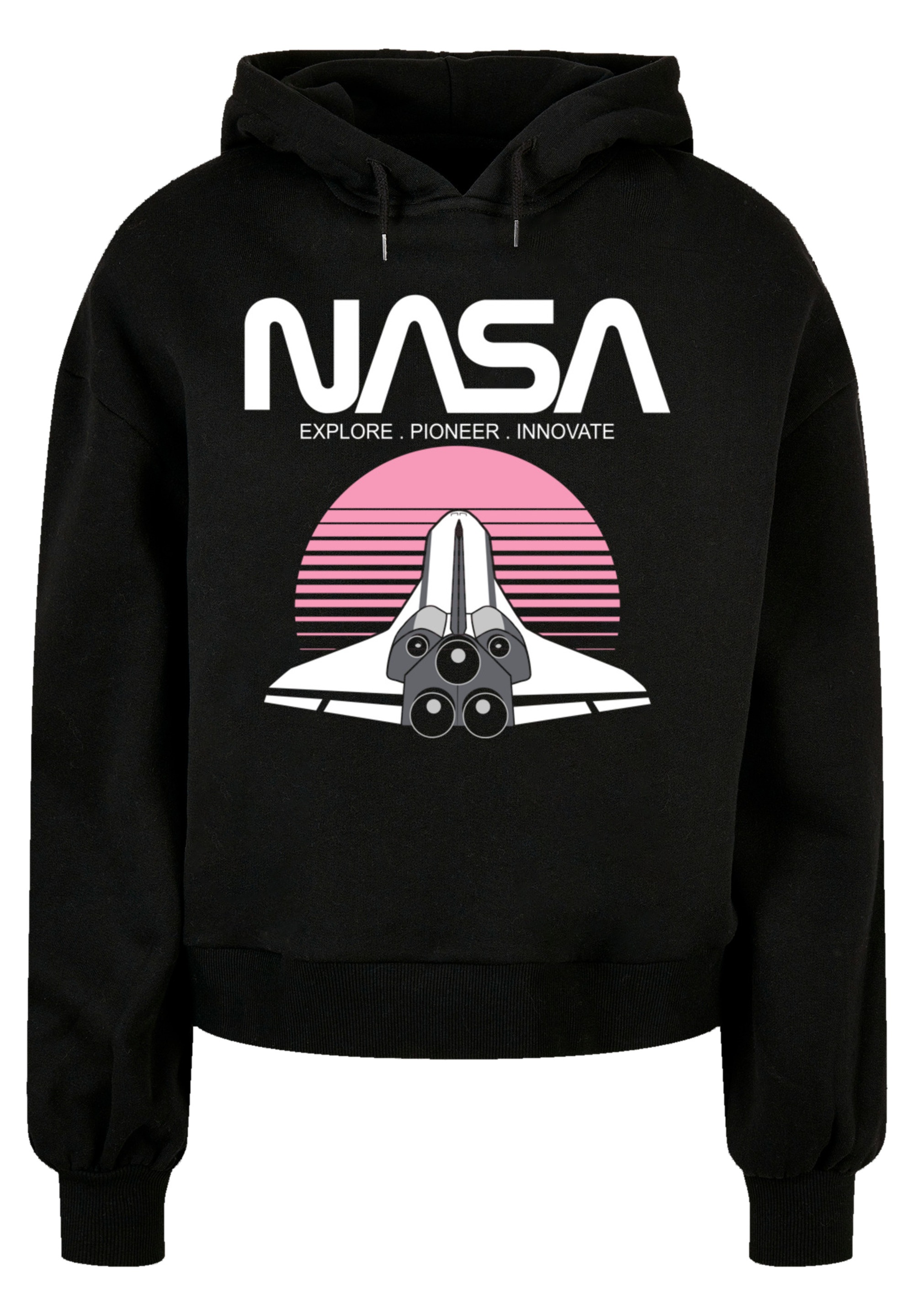F4NT4STIC Kapuzenpullover »NASA Space Shuttle Sunset«, Print