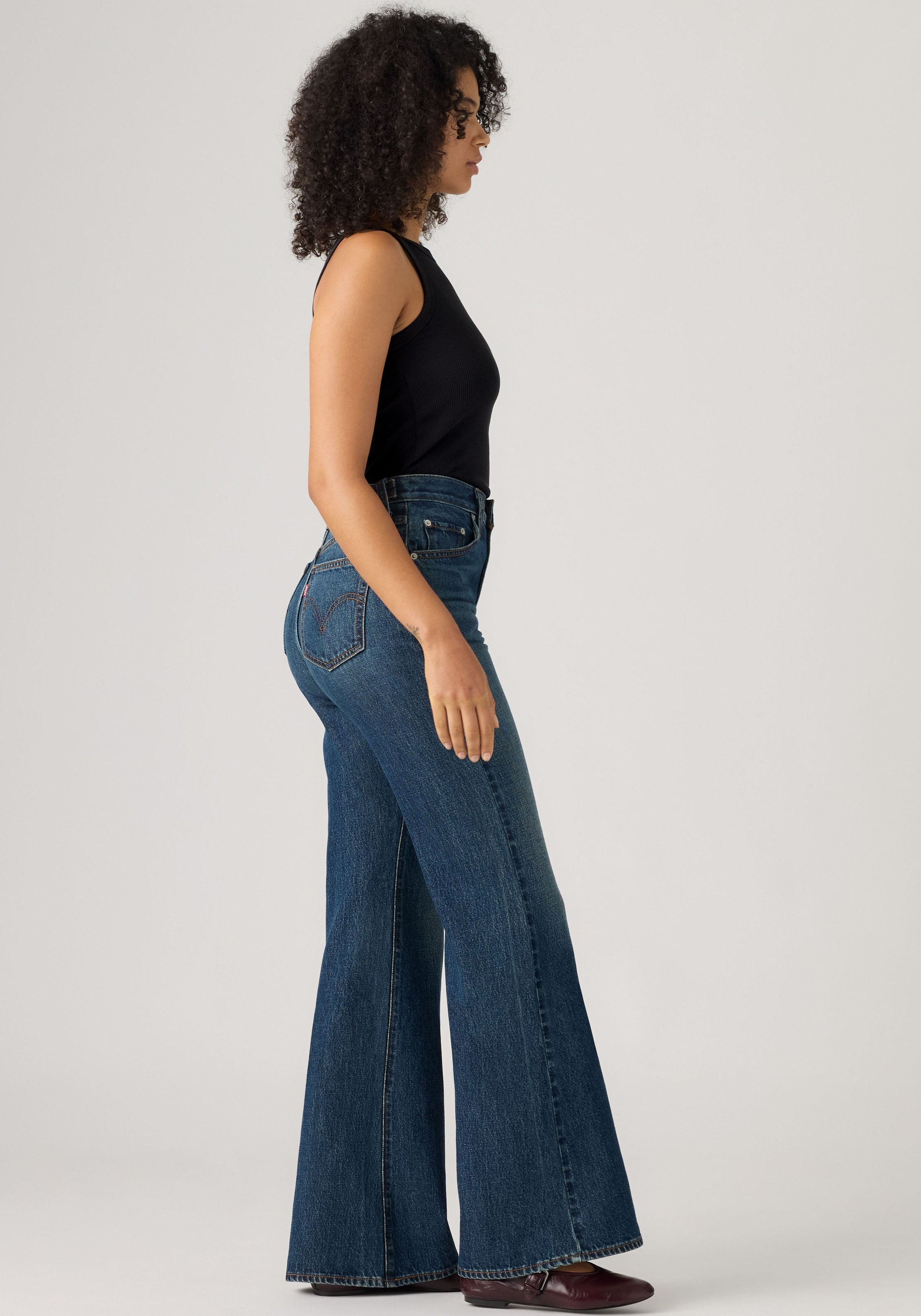 Levi's® Weite Jeans »CINCH FLARE« Hohe Leibhöhe, weite Beinform