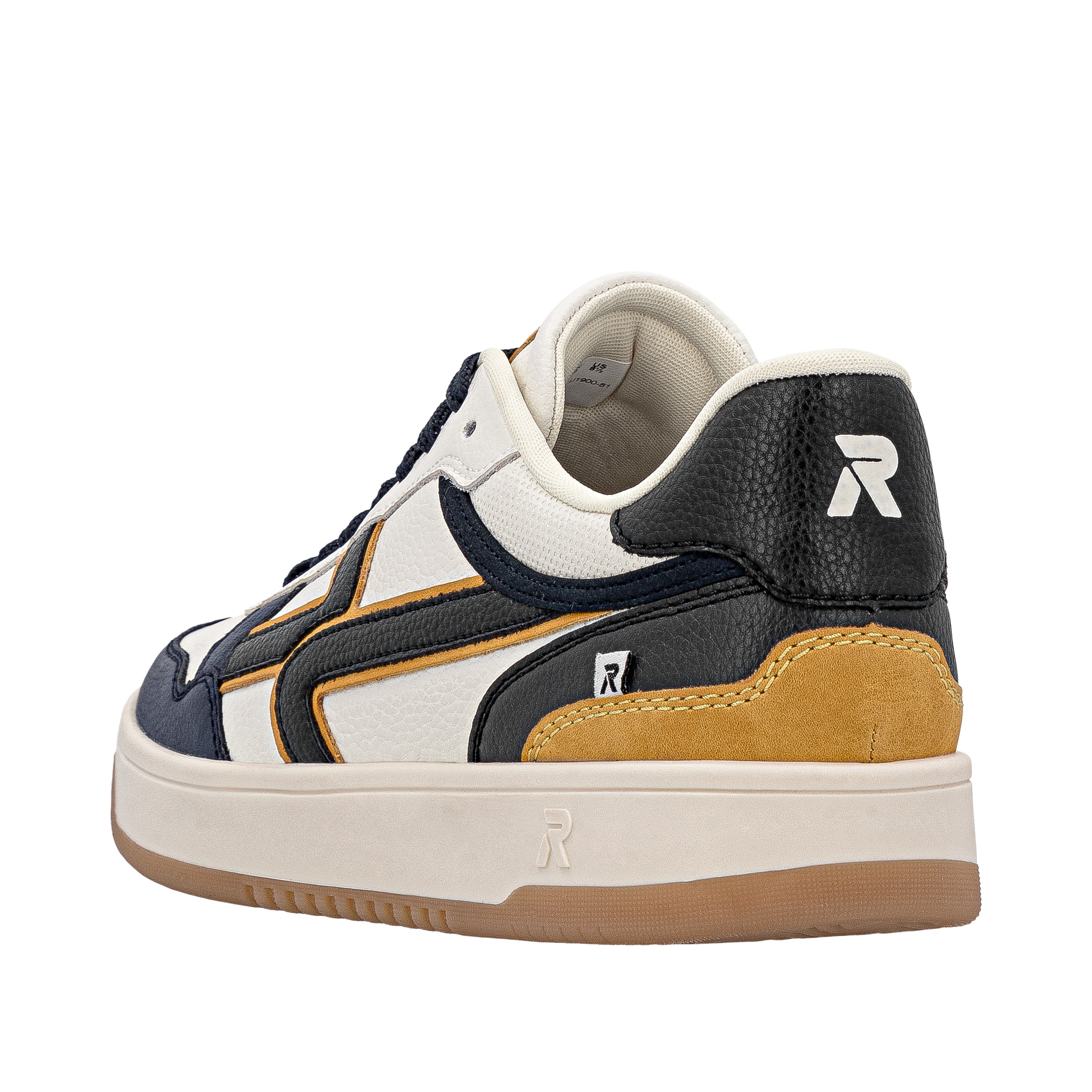 RIEKER Sport Sneaker »Swing2GO«, Halbschuh, Schnürschuh, Retro-Sneaker mit Schaftrandpolsterung