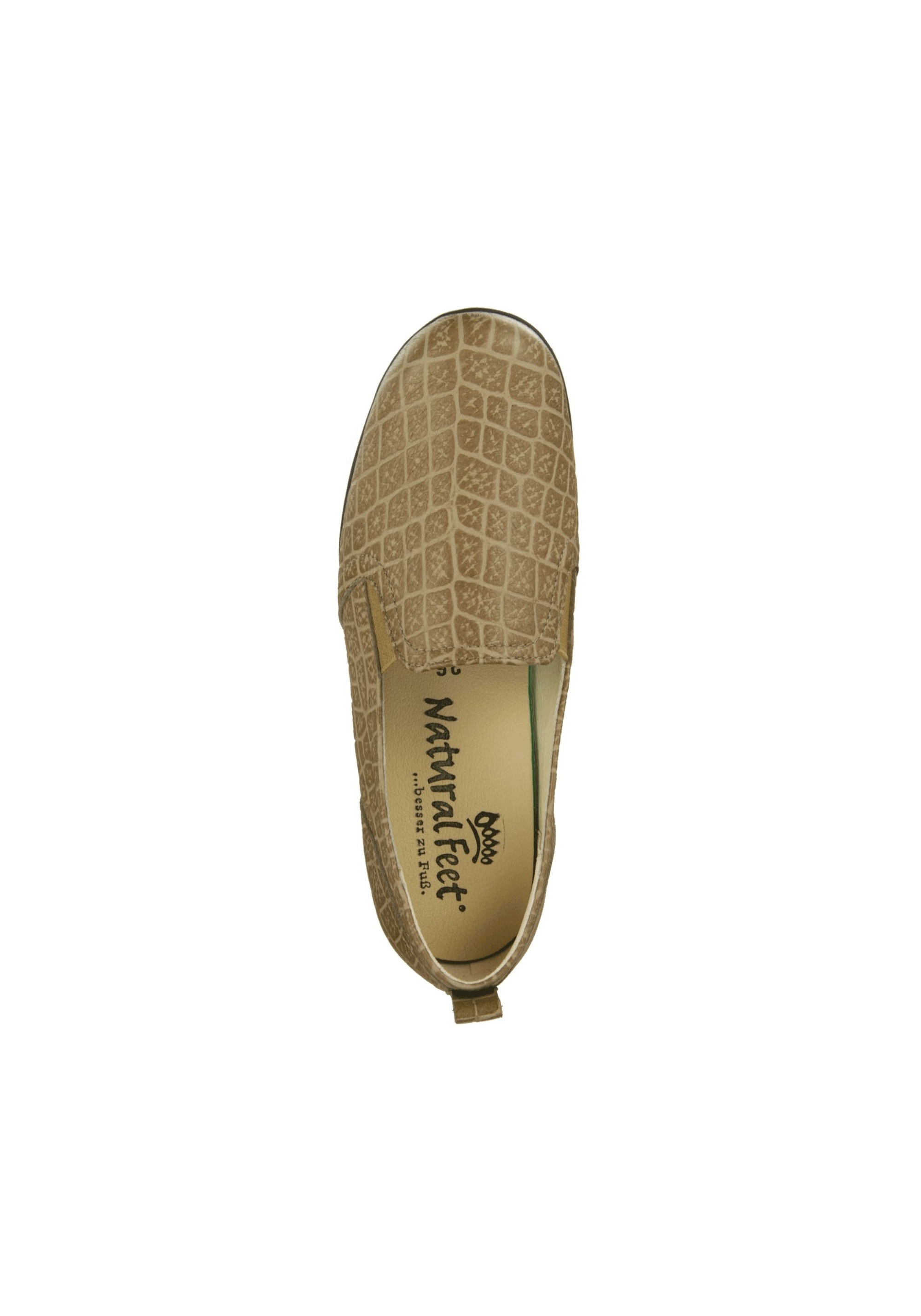 Natural Feet Slipper »Clea«, aus weichem Hirschleder