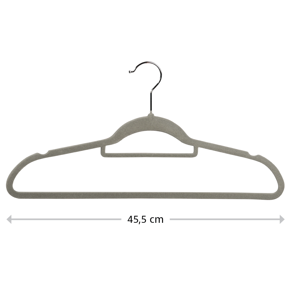 KESPER® Kleiderbügel »für Blusen, Hosen & Jacken, 25er Set«, (Set, 25 tlg.), Breite ca. 45,5 cm