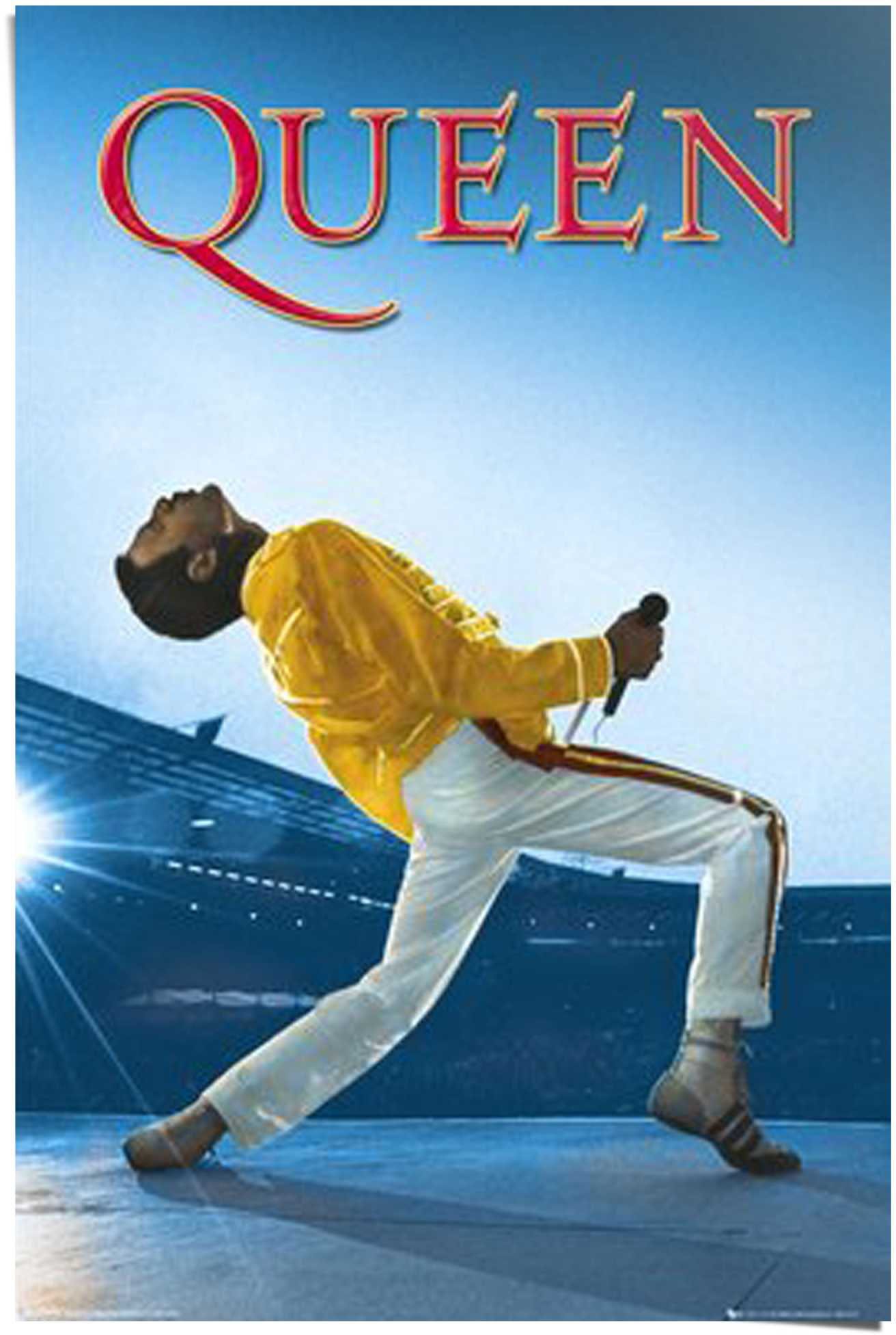 Poster »Queen bestellen Wembley-Stadion Musik - Album«, - | Mercury - Reinders! Freddie BAUR (1 Queen St.)