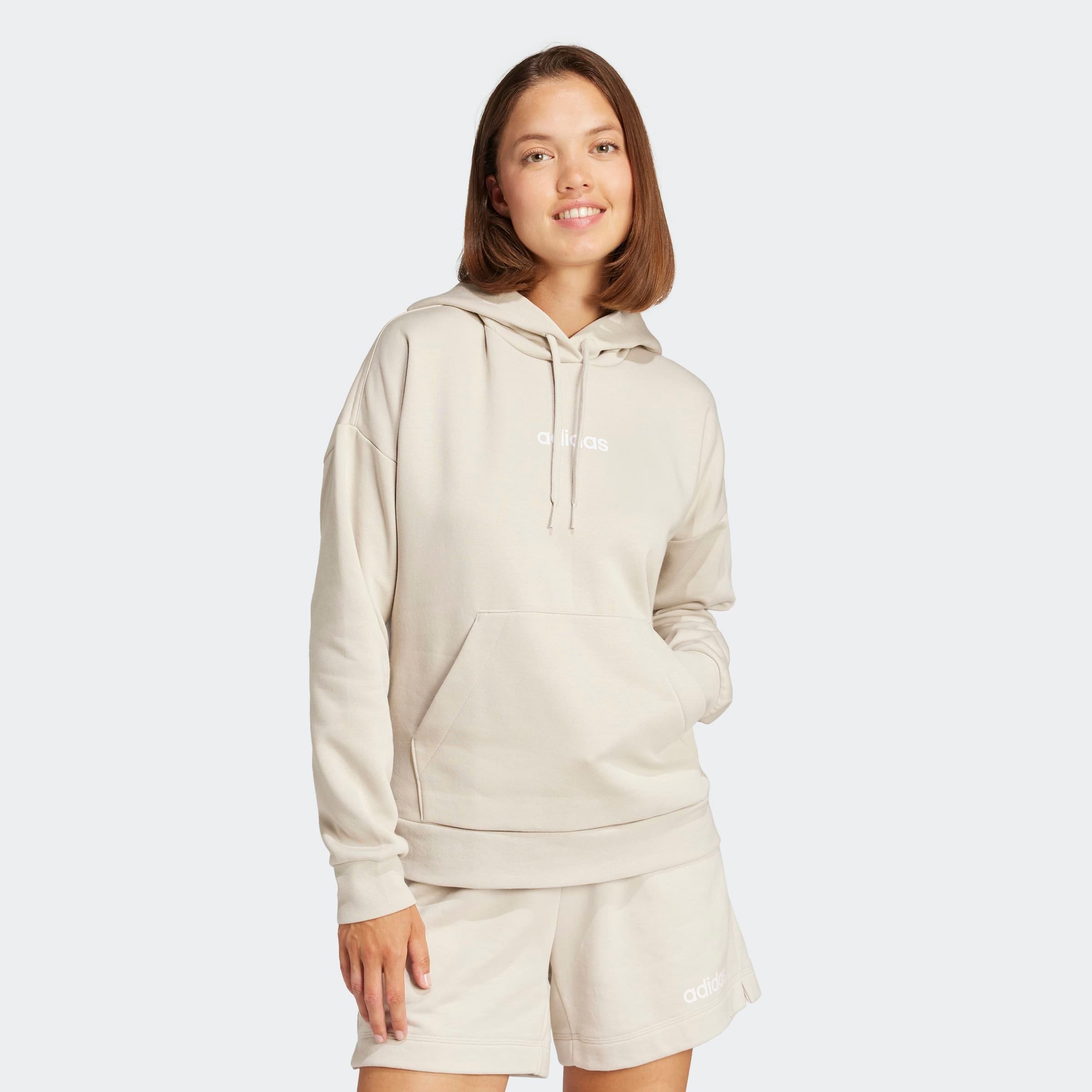 adidas Sportswear Kapuzensweatshirt "ESSENTIALS LINEAR HOODIE", für sportliche Aktivitäten und Alltag, lockere Passform