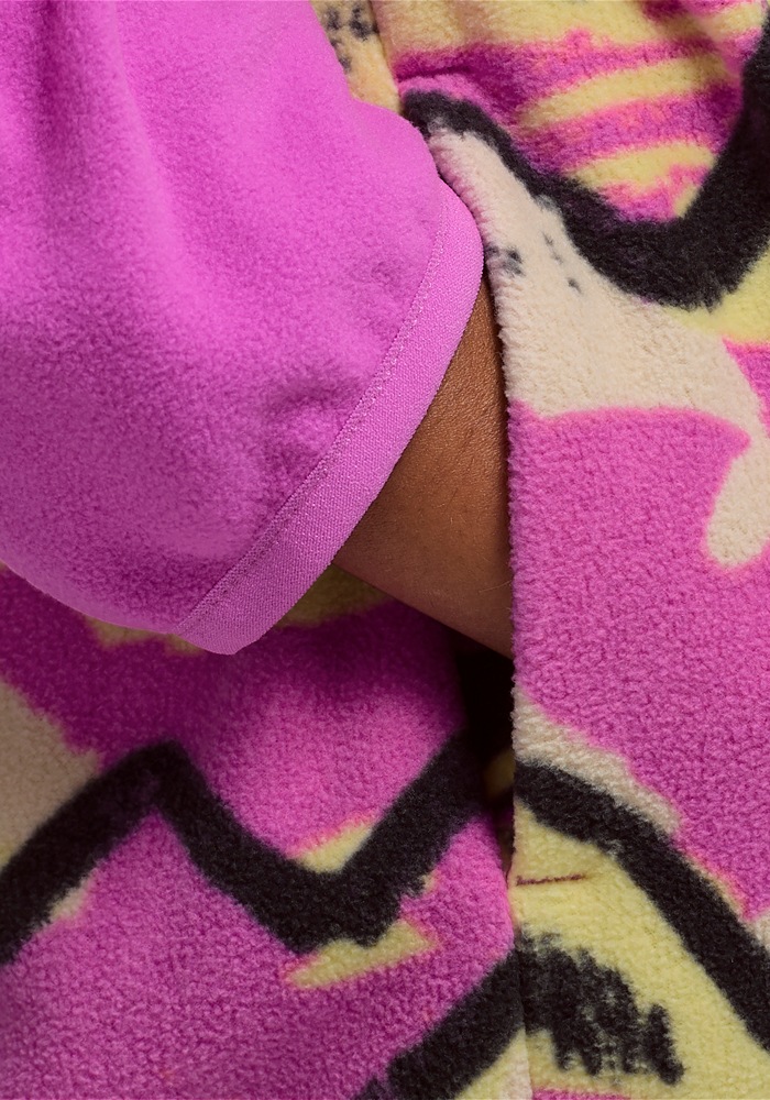 Jack Wolfskin Fleecejacke »PAW ERA 100 PRINT FZ K« Atmungsaktiv, leicht, Übergangsjacke