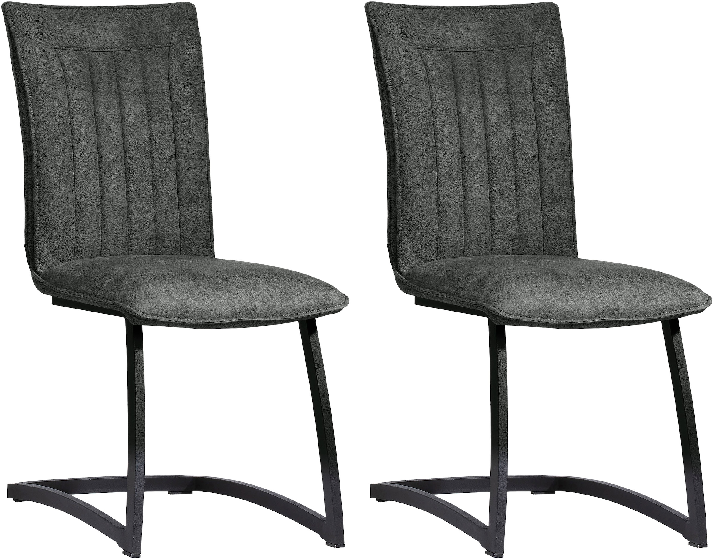 OMG Design Freischwinger "Amara" (Set) 2 Stk. Stoff Esszimmerstuhl, Küchens günstig online kaufen