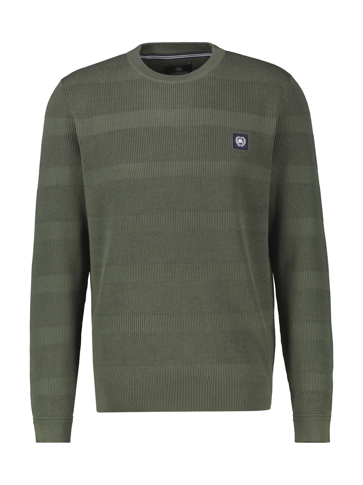 Thumbnail - LERROS Strickpullover mit Logo Stickerei