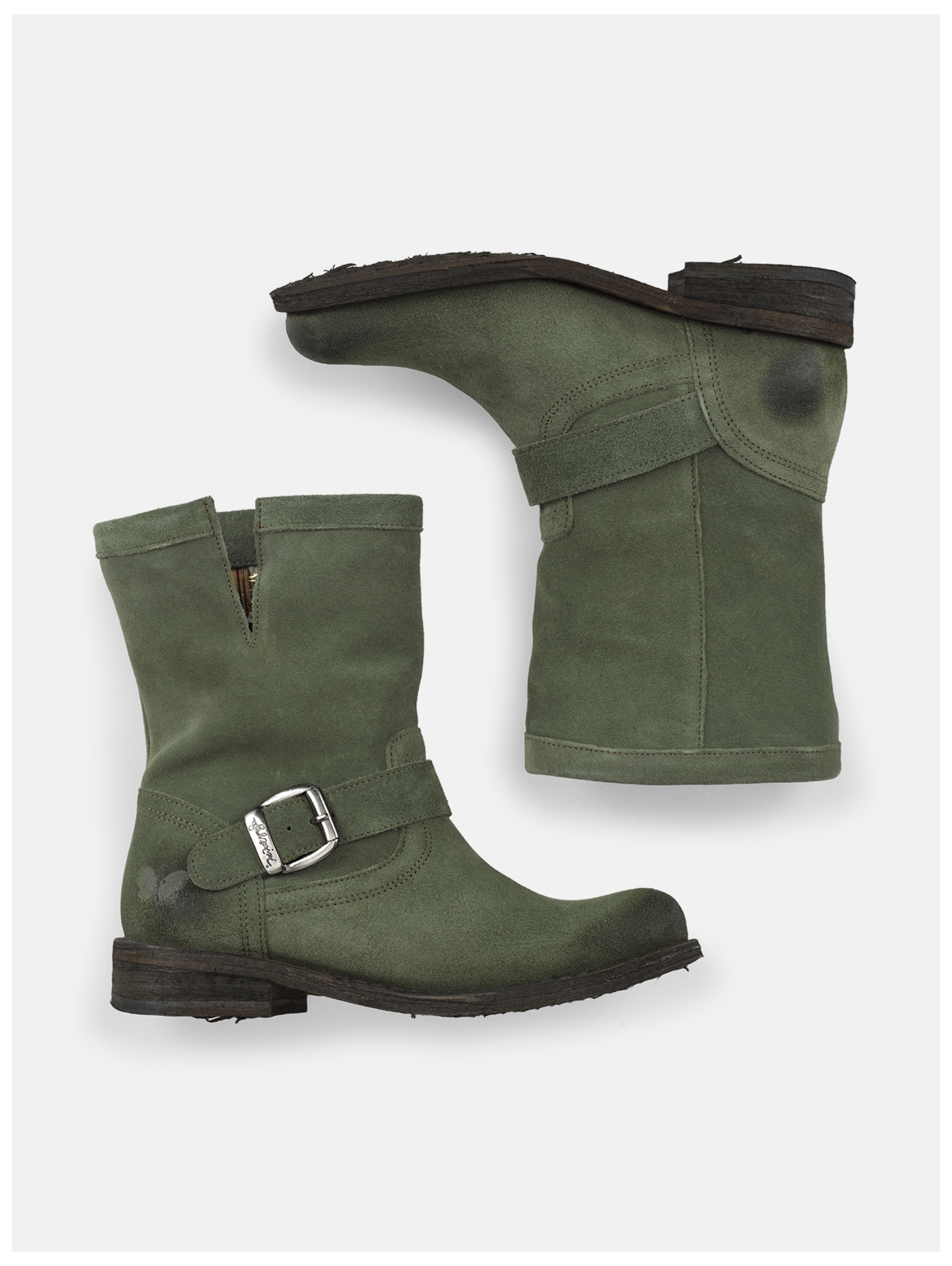 Felmini Bikerboots »Felmini Stiefelette Leder«