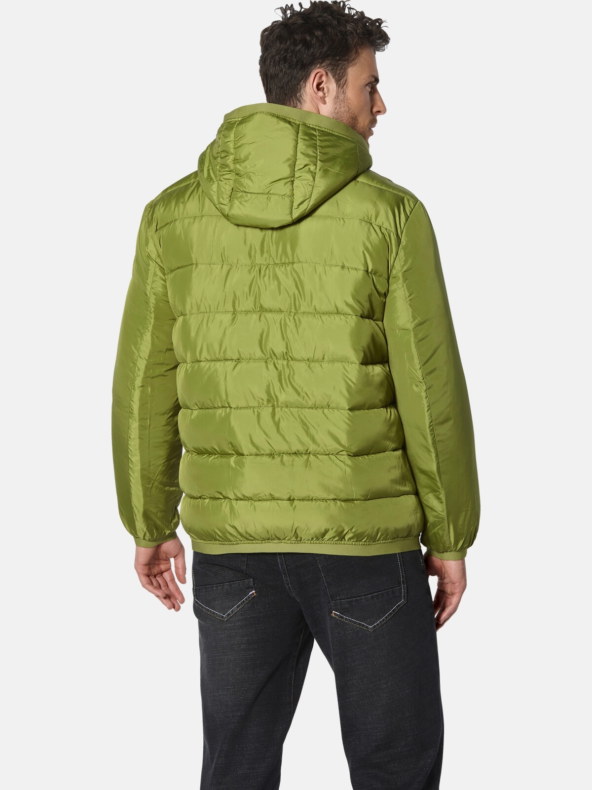 Steppjacke BABISTA "Steppjacke TESSOBALLI", Herren, Gr. 50, grün, Obermaterial: 100% Polyester COOLMAX PES(Coolmax)., Jacken Steppjacke 3