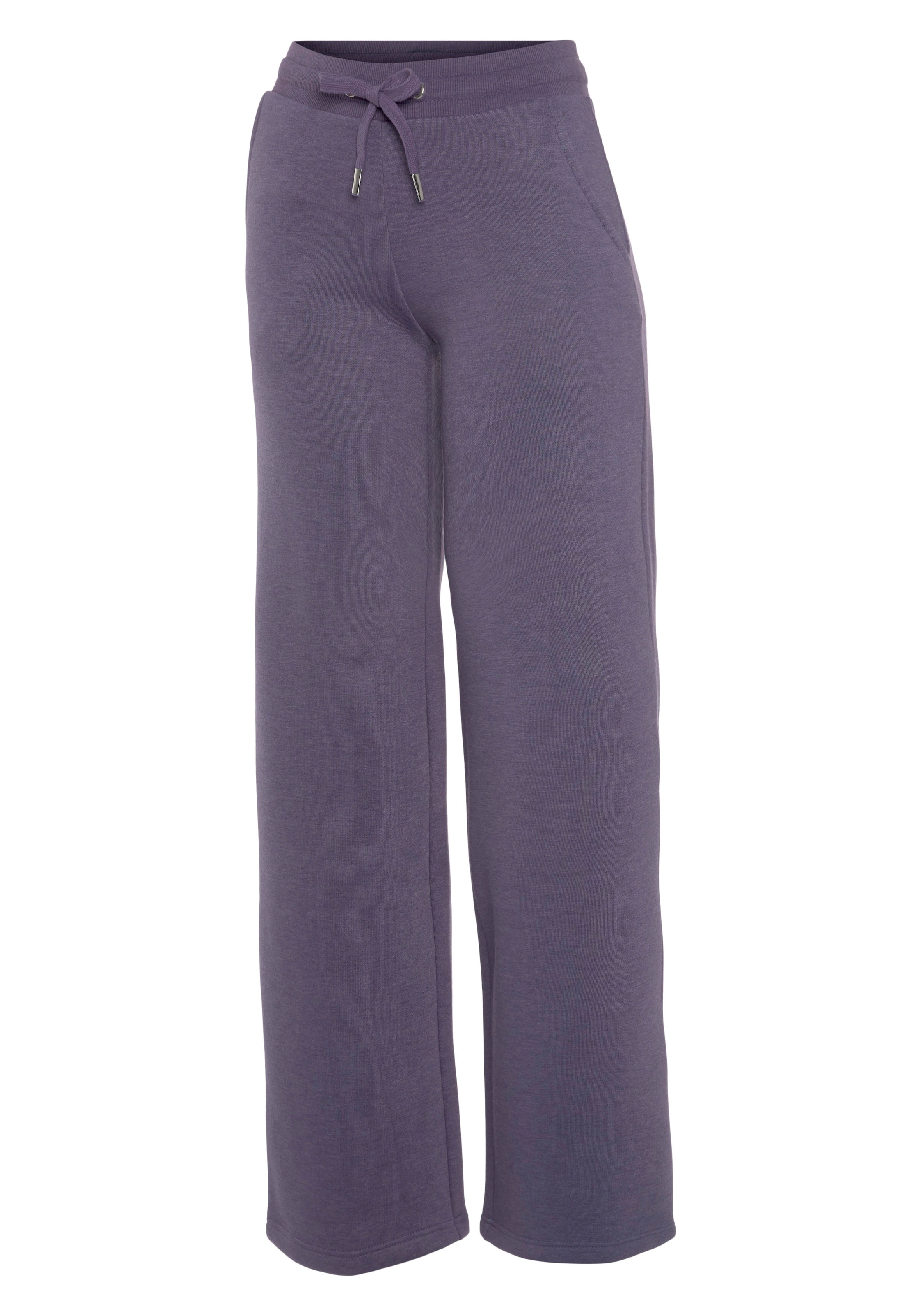 Vivance Relaxhose, mit weitem Bein und aus ultraweicher Sweatqualität, Loungewear