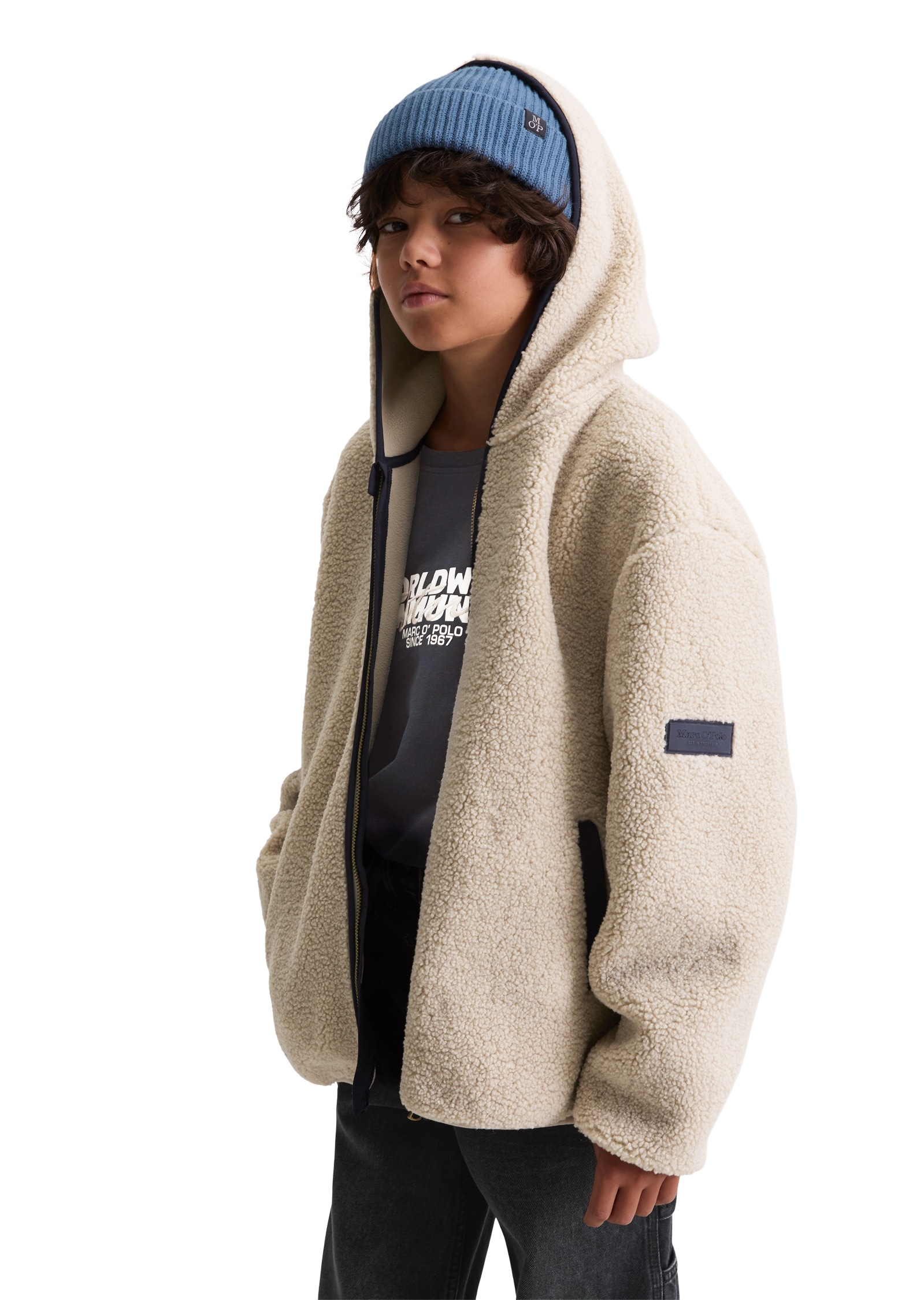 Marc O'Polo Softshellweste »mit Fleece-Innenseite«