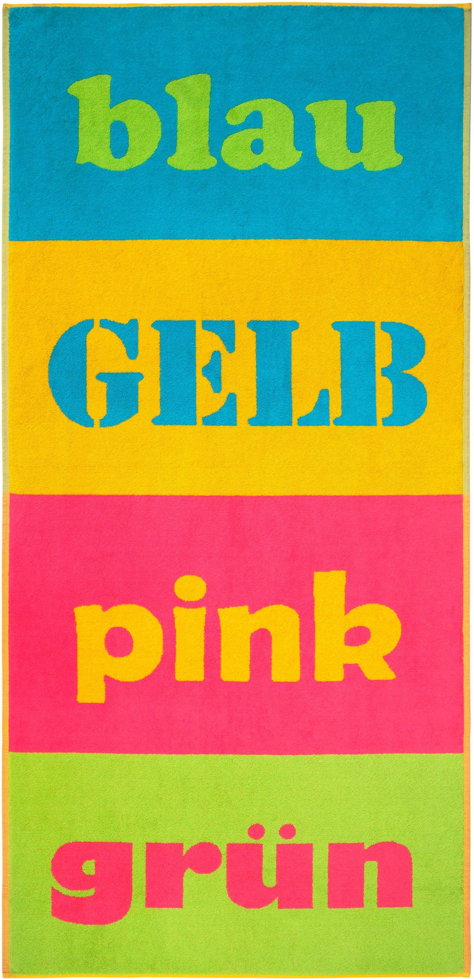 Dyckhoff Strandtuch "Colours" günstig online kaufen