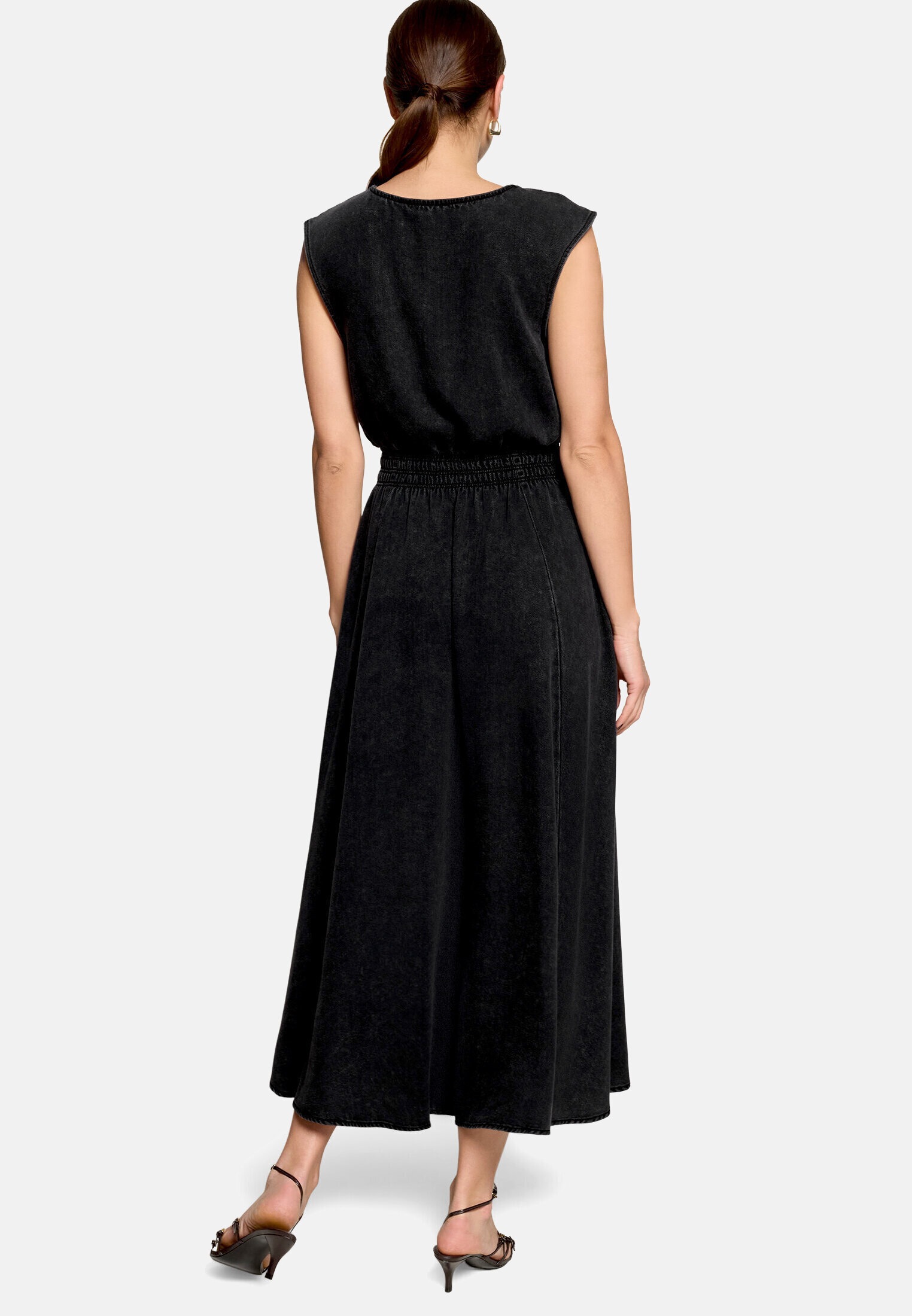 Zero Midikleid »Damen mit elastischem Bund« Nahttasche Material
