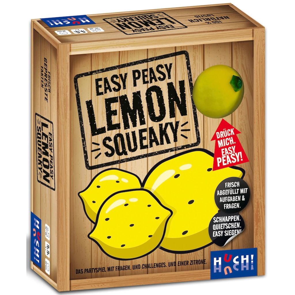 Huch! Spiel »Easy peasy lemon squeaky«