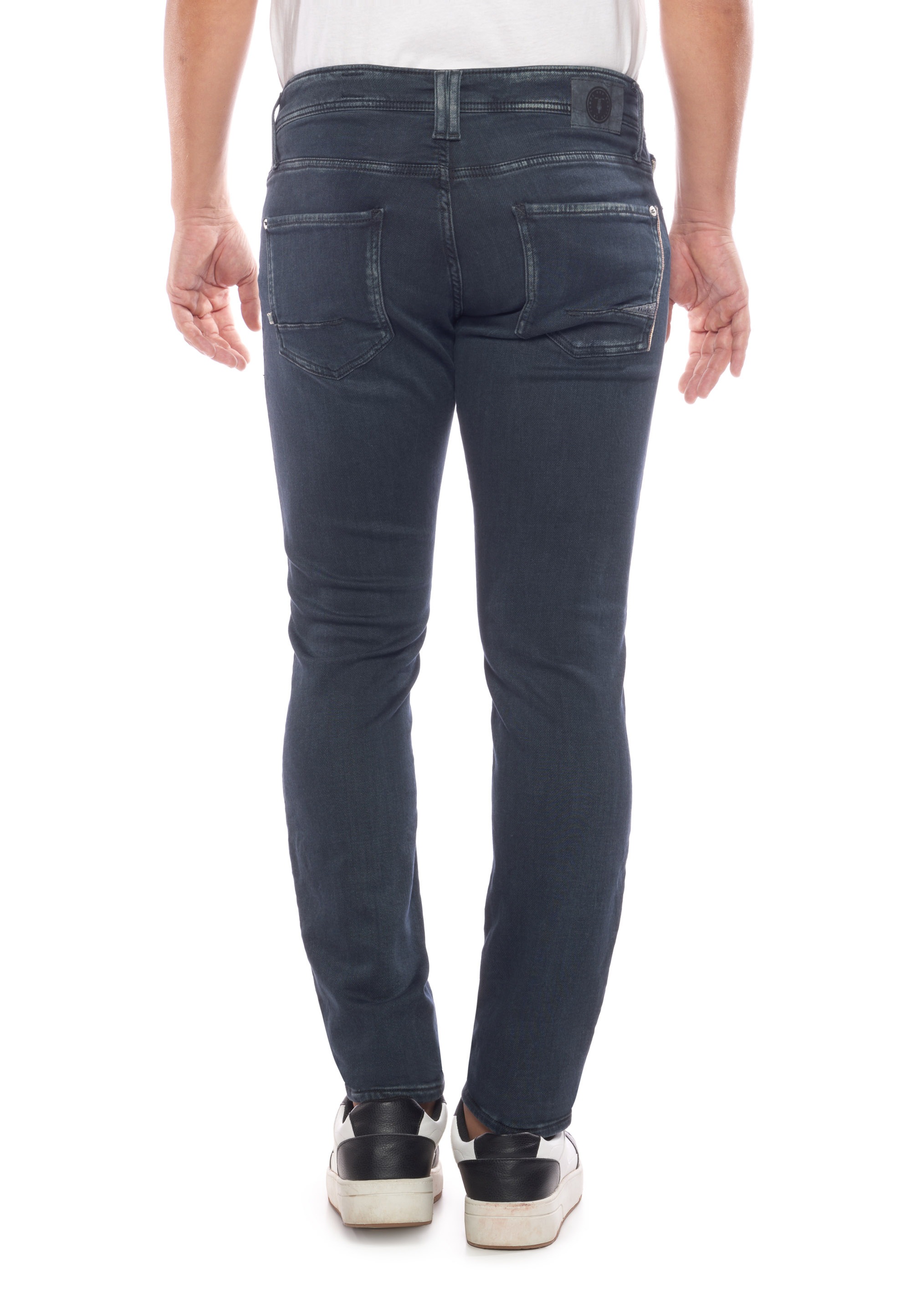 Le Temps Des Cerises Slim-fit-Jeans, mit dezenter Waschung