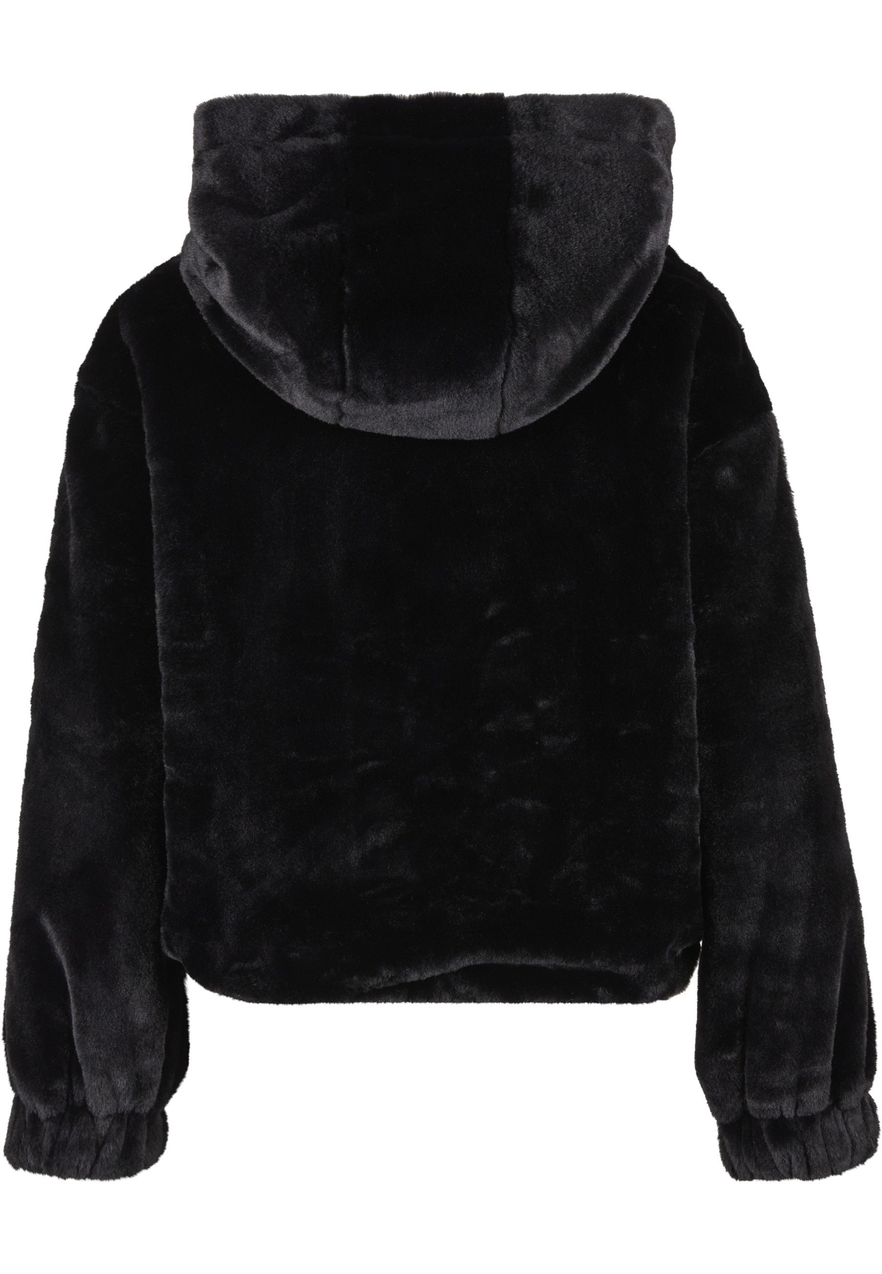 Karl Kani Sweatjacke »Karl Kani Metal Signature Vegan Fur Zip Hoodie Jacket«