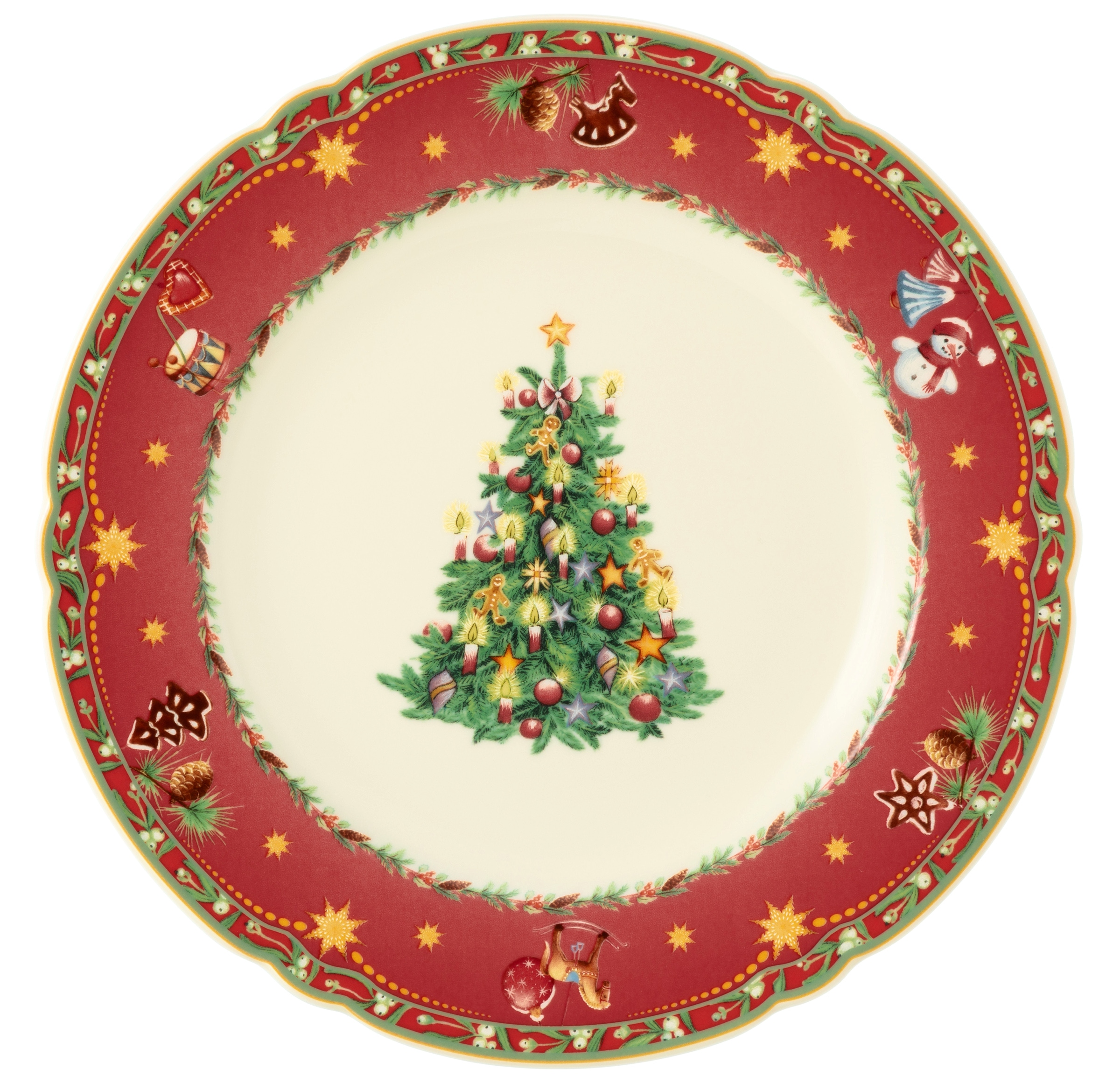 Seltmann Weiden Speiseteller "Marieluise - Weihnachtsnostalgie" Teller rund 25 cm
