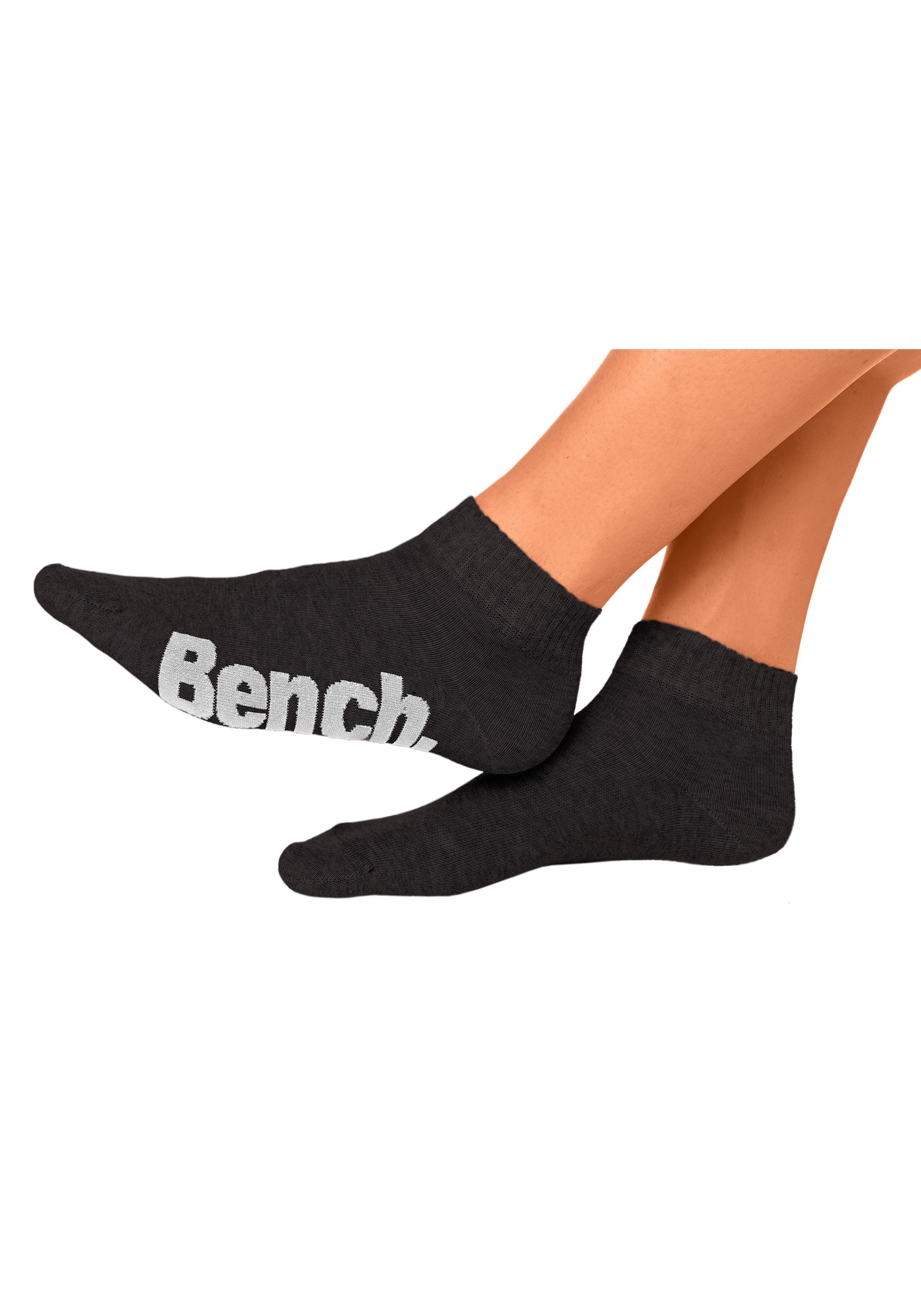 Thumbnail - Bench. Kurzsocken Packung, 3 Stk. tlg. mit bequemen Rippbündchen