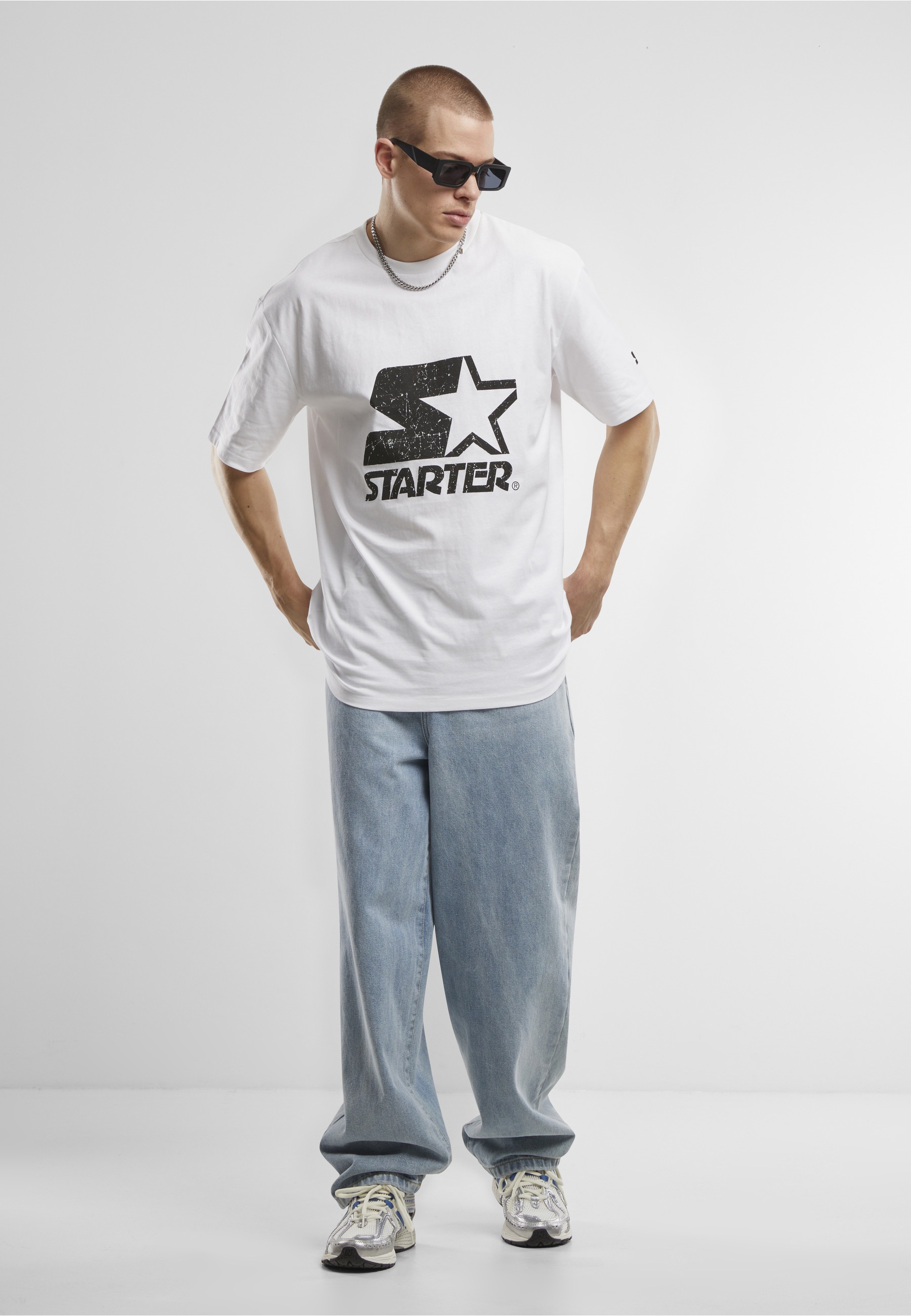 Starter Black Label T-Shirt »Starter Black Label Starter Logo Oversize Acid Tee« 1 Stk.