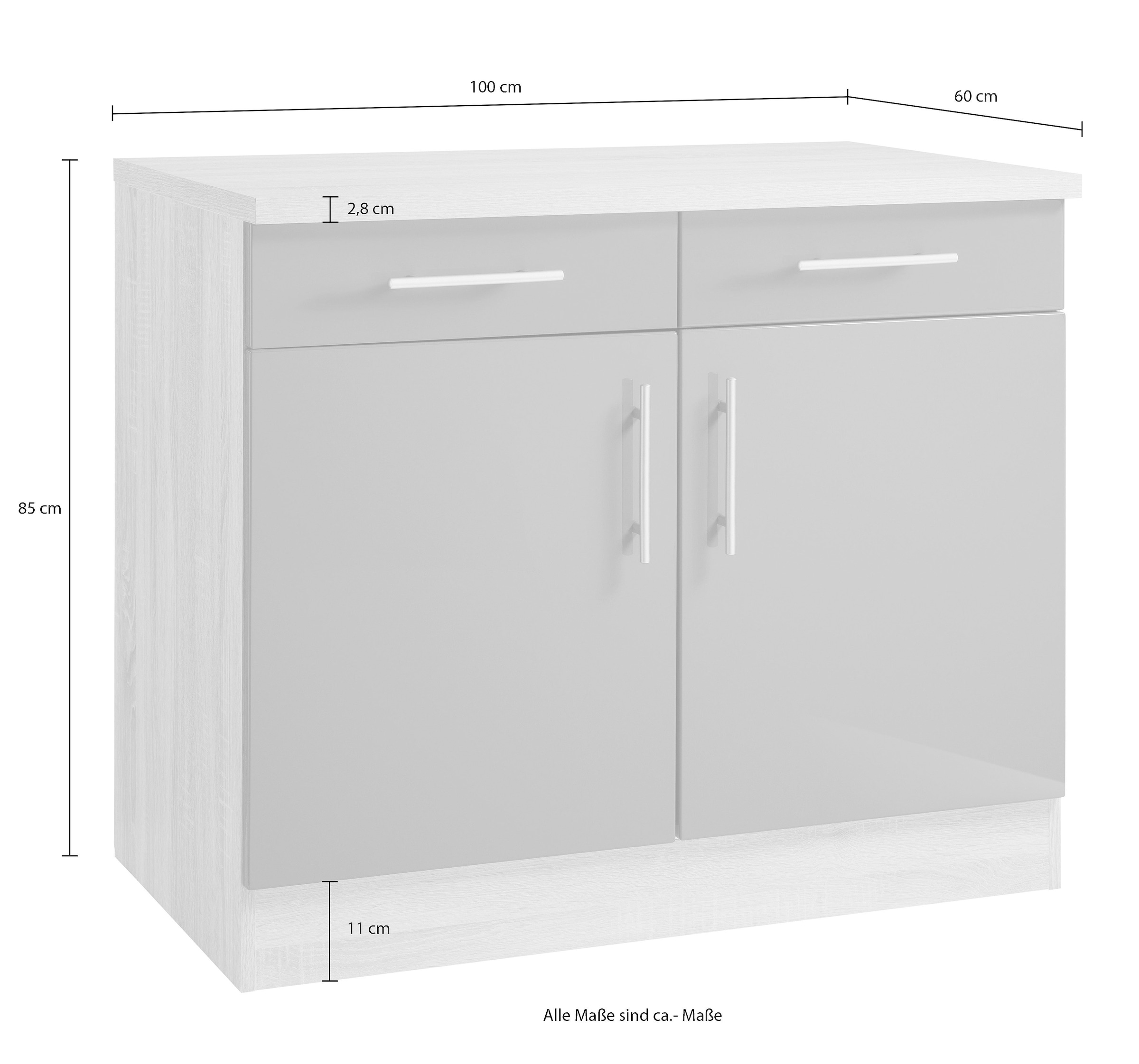 KOCHSTATION Unterschrank "KS-Toledo"