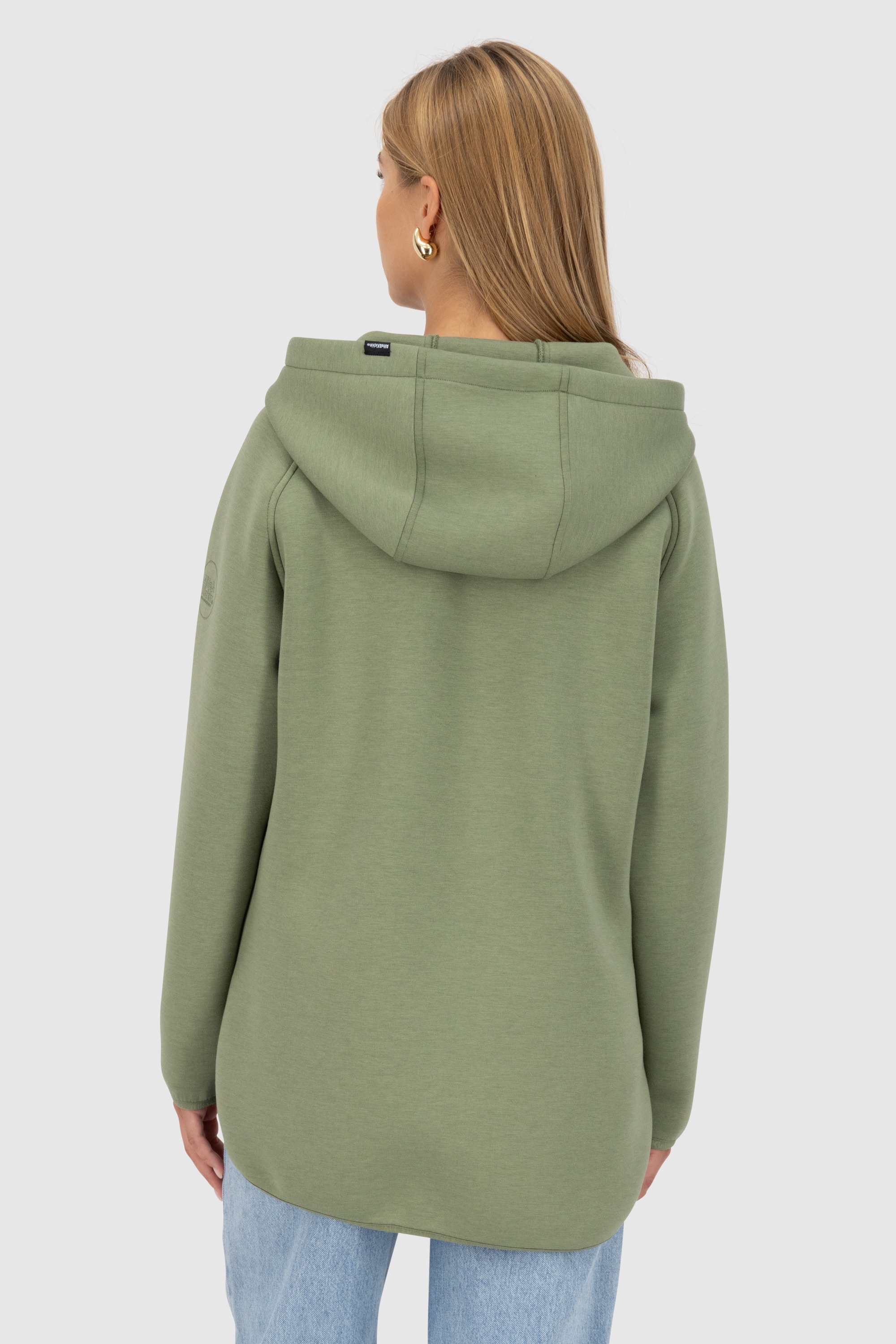 Alife & Kickin Kapuzensweatshirt »Damen MaraAK N«, Langer Hoodie Kapuzenpullover, Supersofter Pullover mit Kapuze