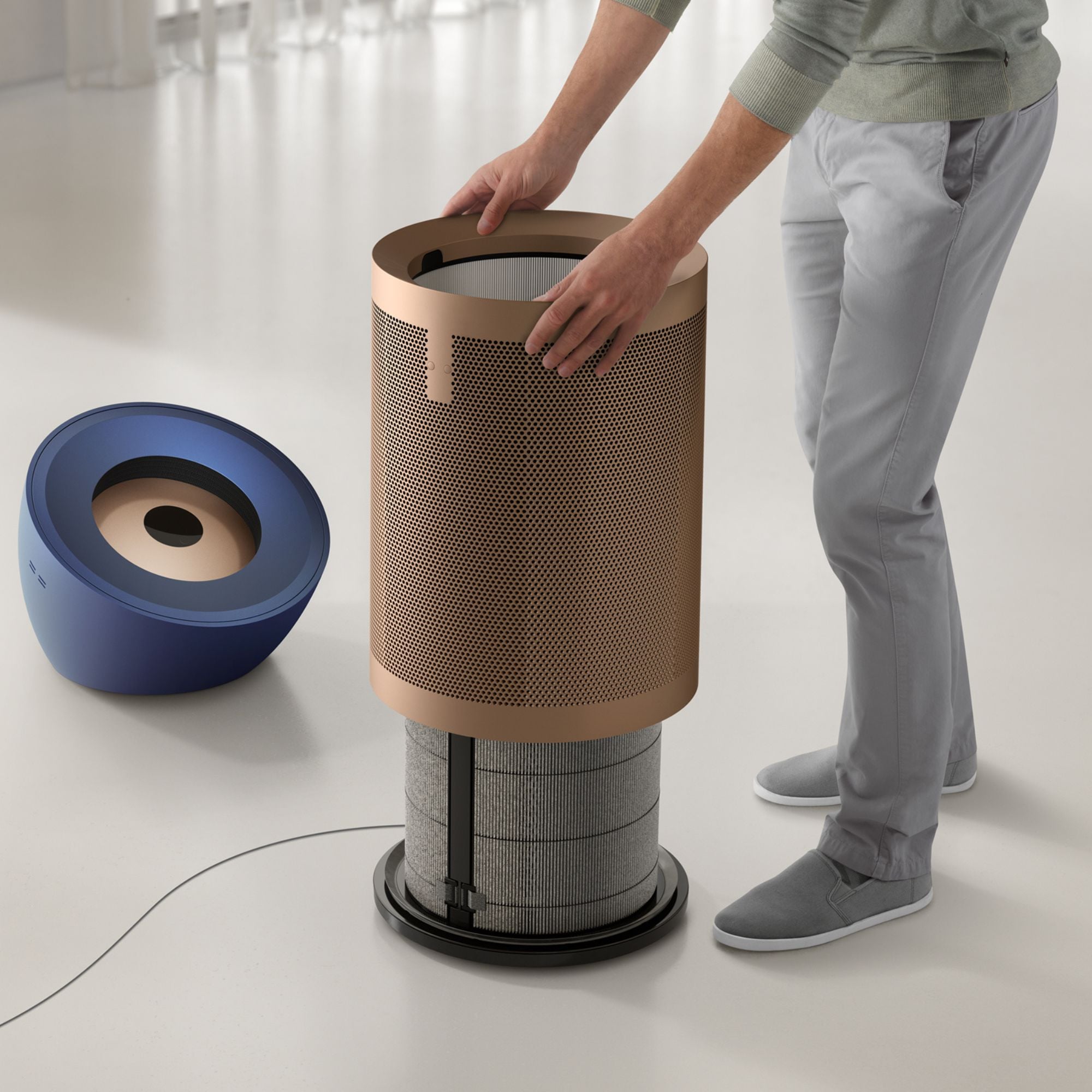 DYSON Luftreiniger »Purifier Big+Quiet Formaldehyde, Entfernt Gase, Gerüche, NO₂ und mehr«