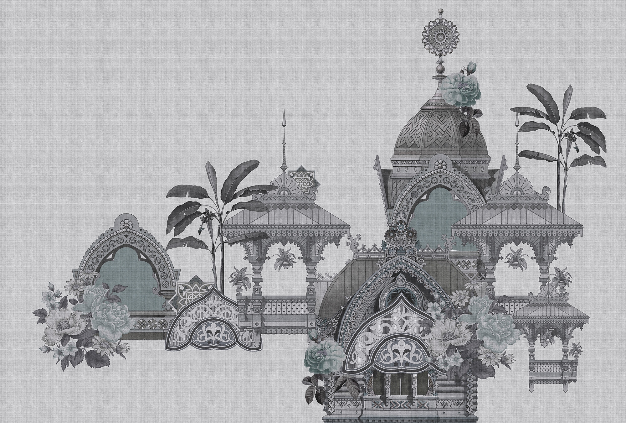 living walls Fototapete "Walls by Patel Jaipur" glatt Vlies, Wand günstig online kaufen