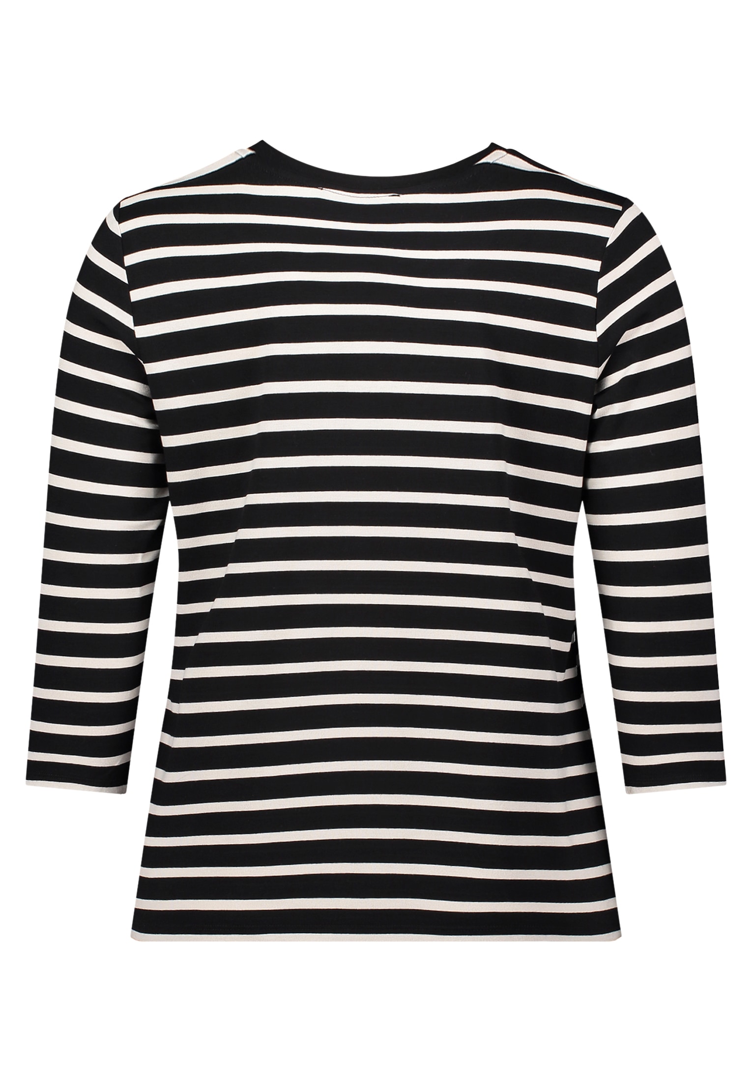 Betty Barclay 3/4-Arm-Shirt »Damen Ringelshirt mit Schmucksteinen« 1 Stk. tlg.