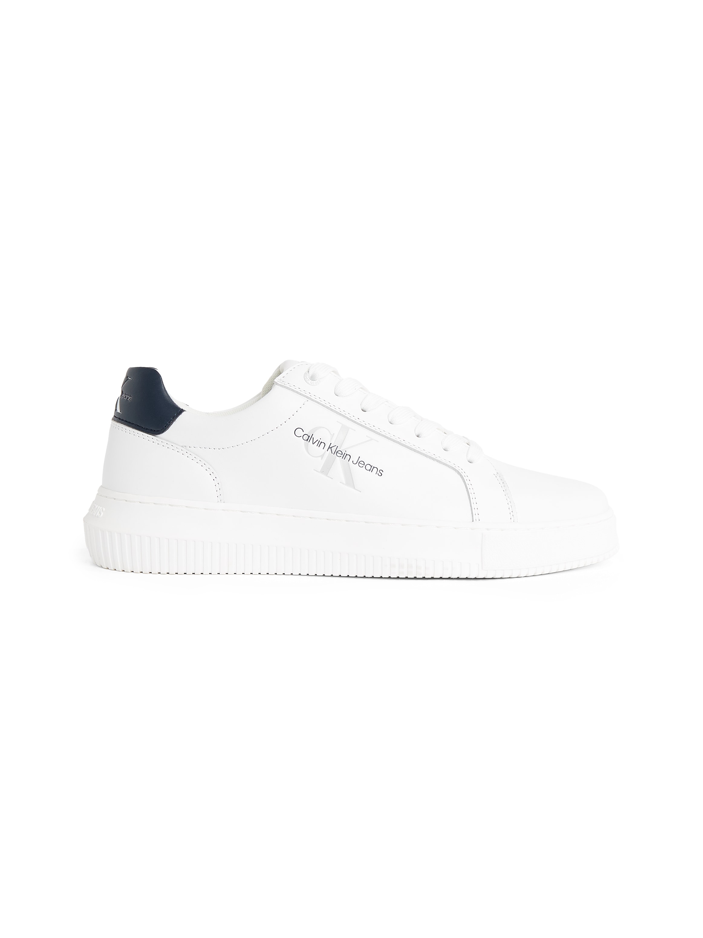 Calvin Klein Jeans Plateausneaker »SEAMUS 20L«, Freizeitschuh, Halbschuh, Schnürschuh mit Kontrastbesatz