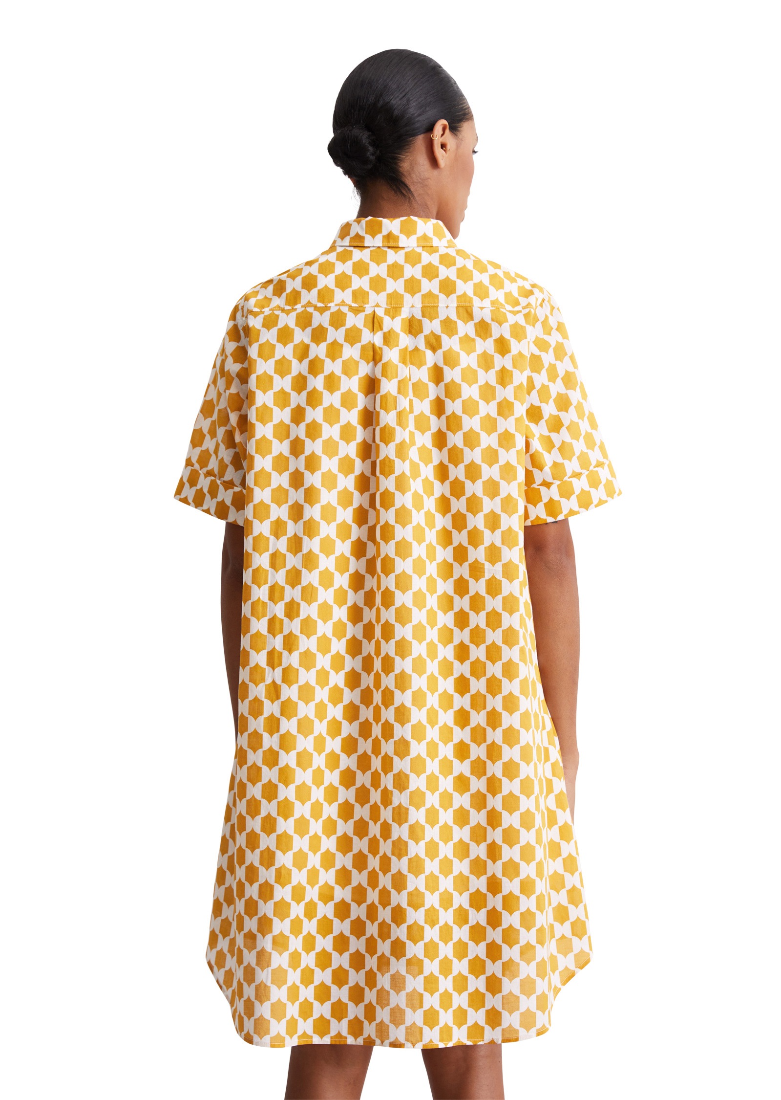 Marc O'Polo Hemdblusenkleid »aus leichtem Baumwoll-Voile«