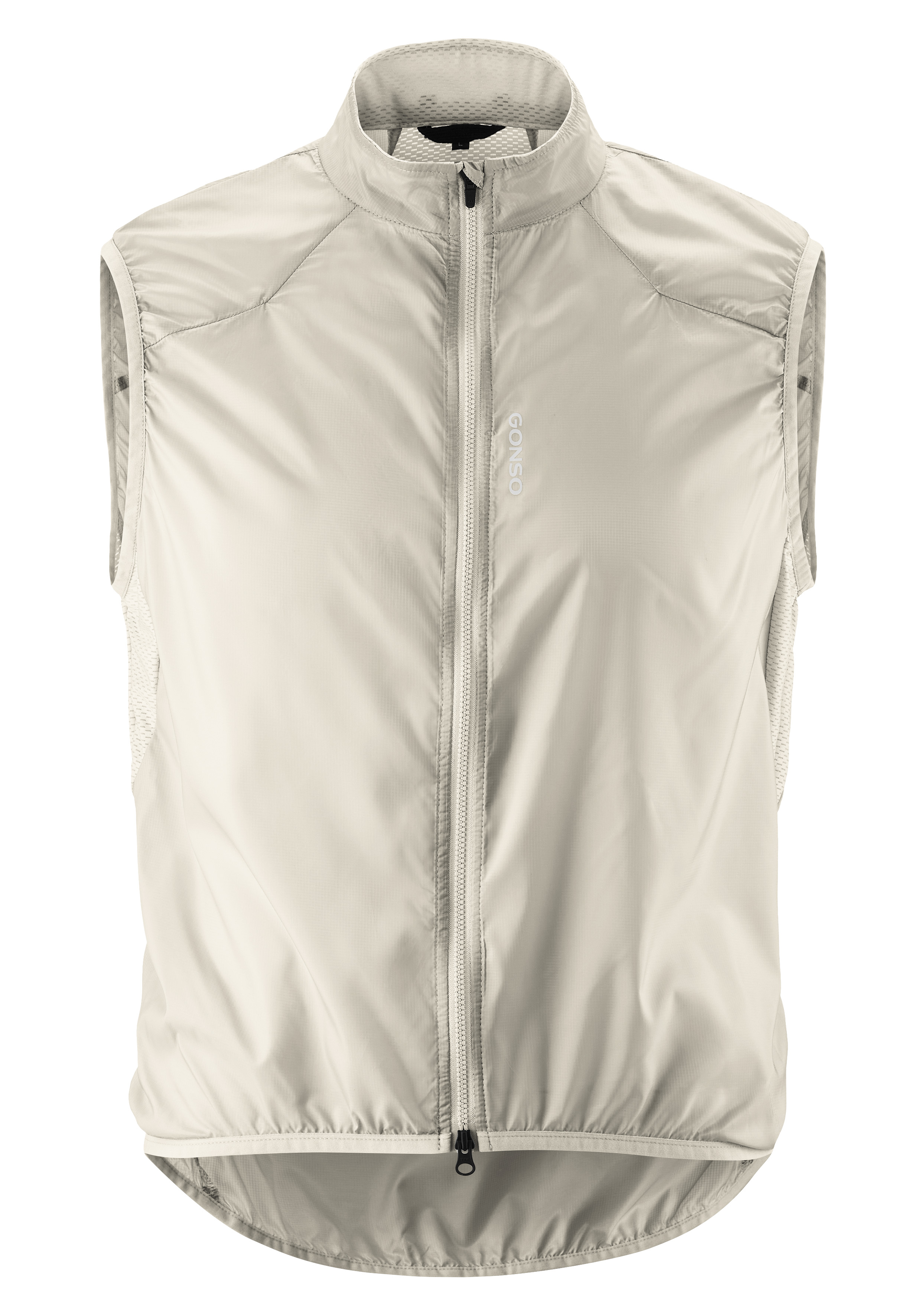Gonso "Road Vest Wind M" Herren Weste, atmungsaktive Radweste, leichte Windweste, Tight Fit