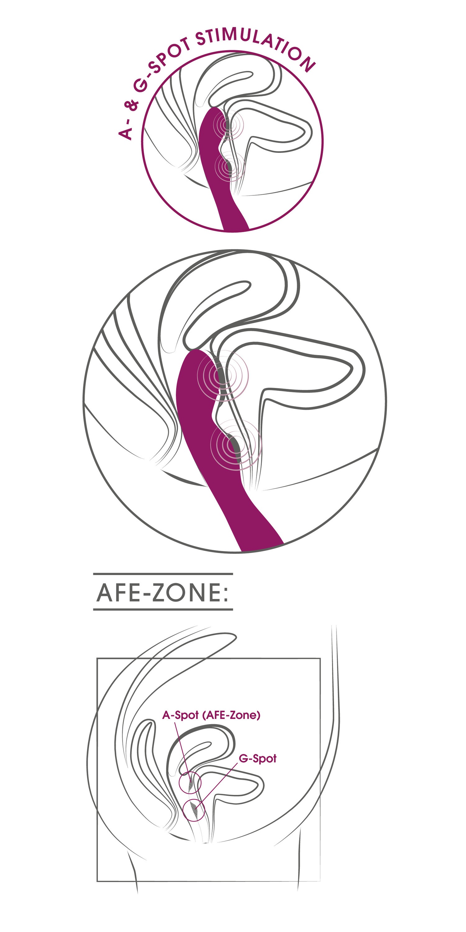 Sweet Smile Vibrator »A- und G-Punkt Vibrator A & G-Spot Vibrator«