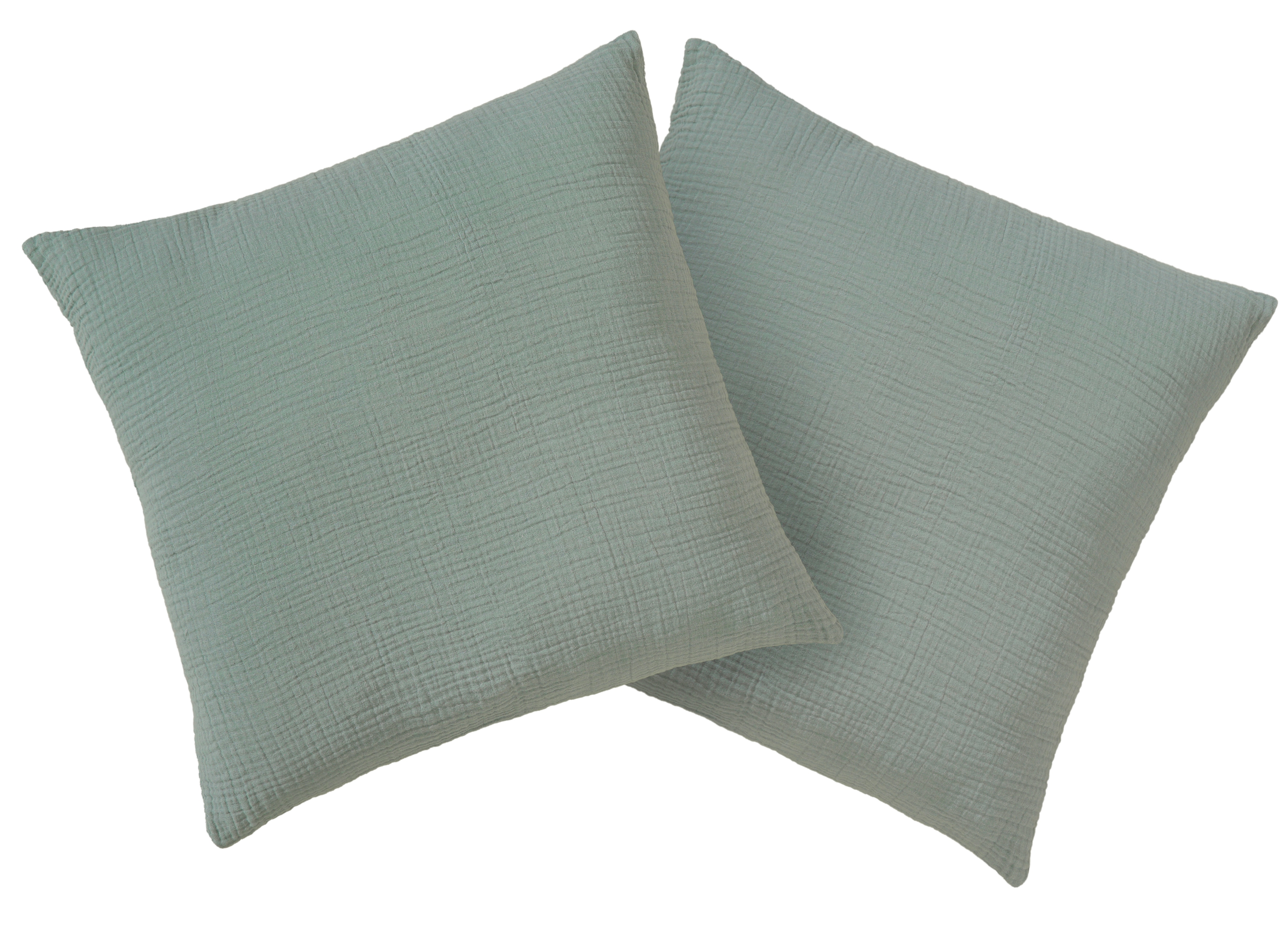 OTTO home Kissenbezug "Bailee" weiche Musselin-Qualität, 50x50 cm, Hotelverschluß